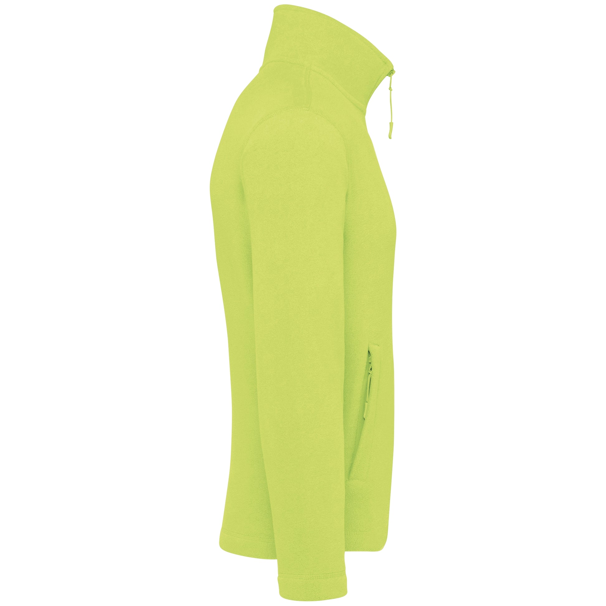 Microfleece met rits heren