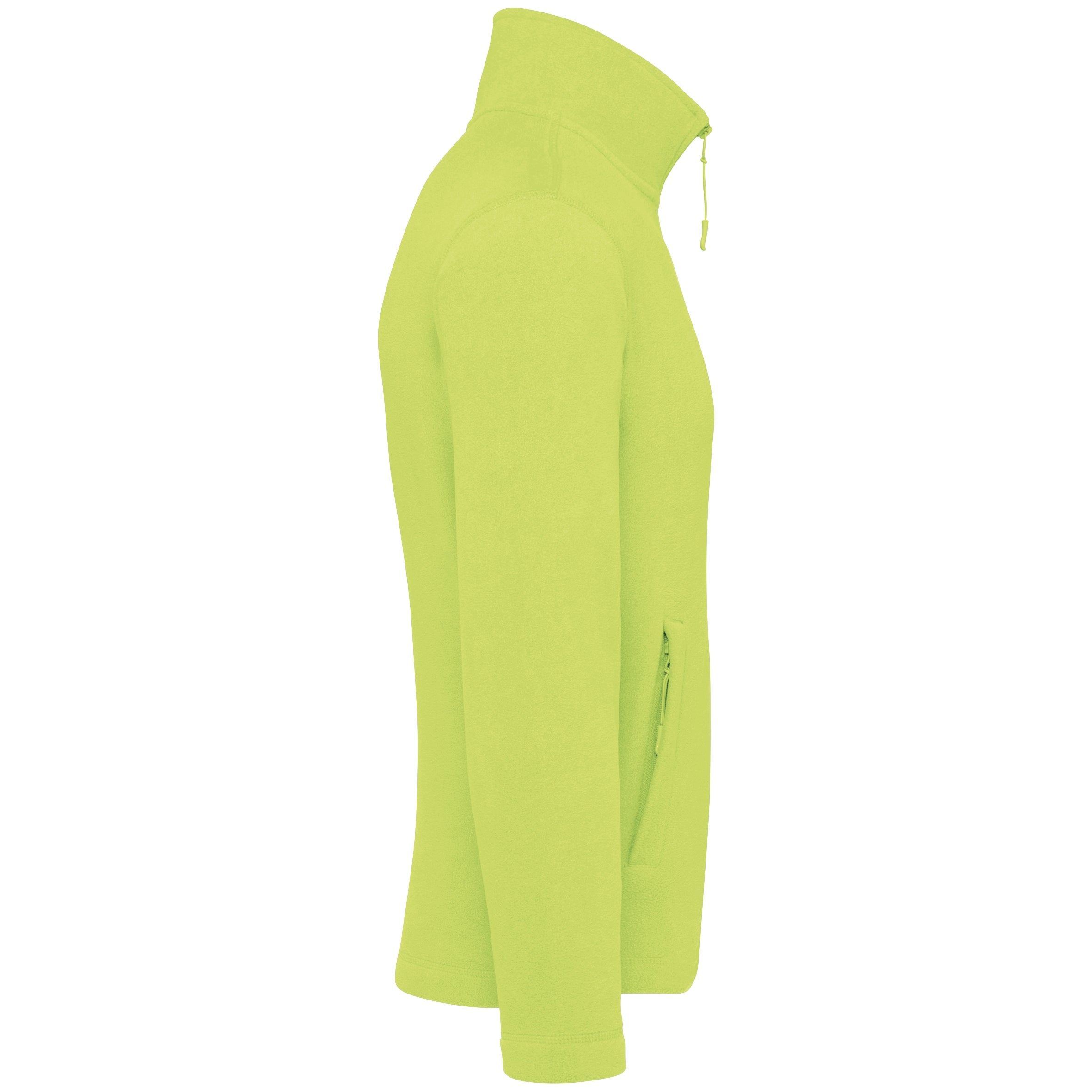 Microfleece met rits heren