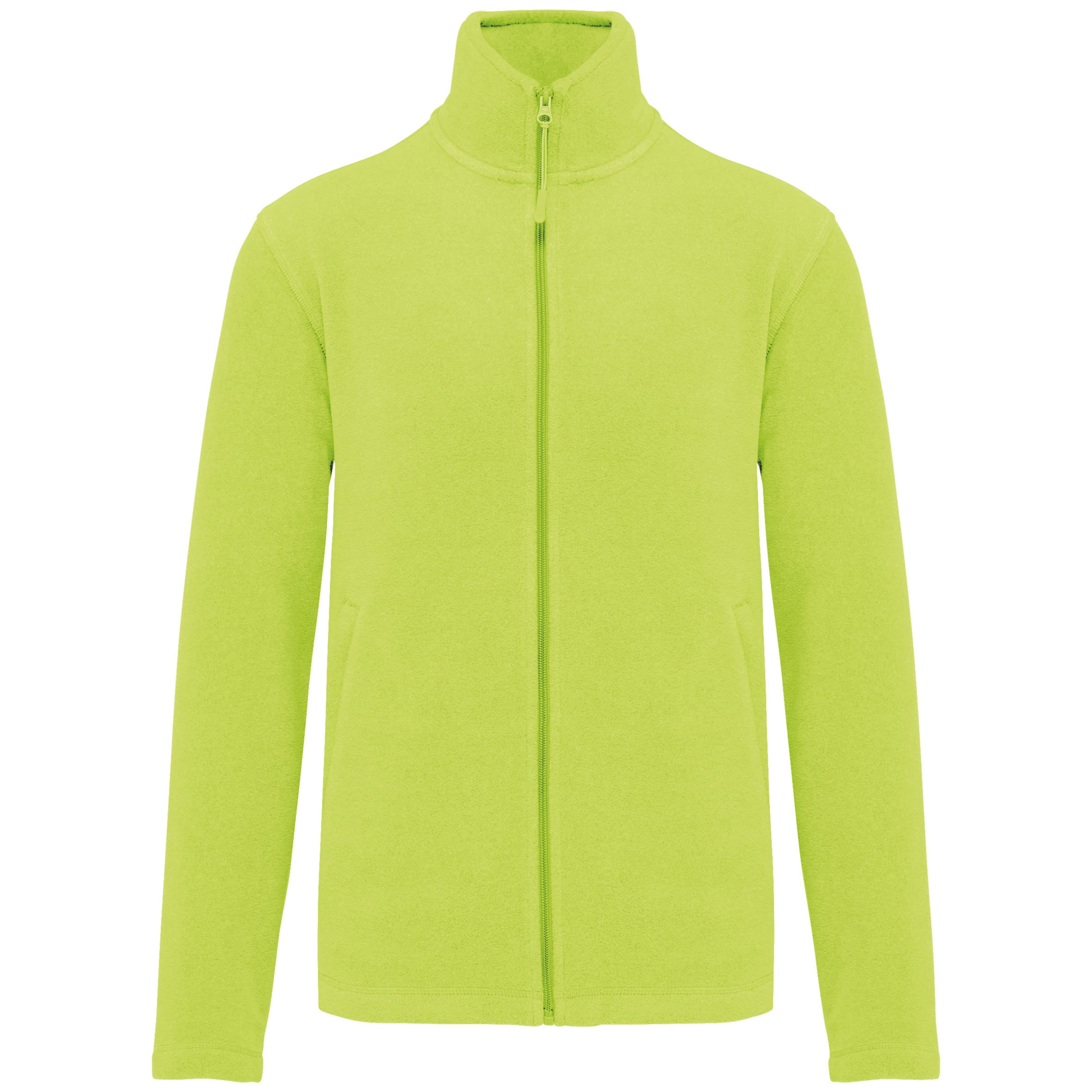 Microfleece met rits heren
