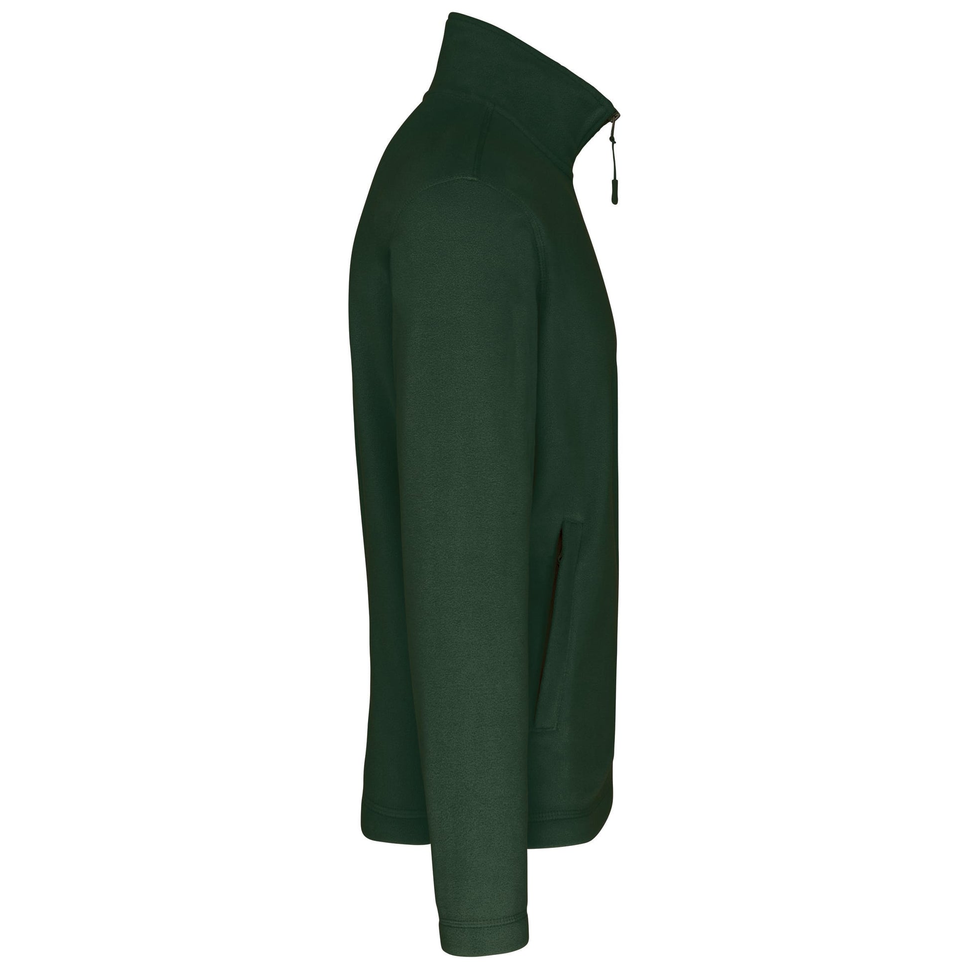 Microfleece met rits heren