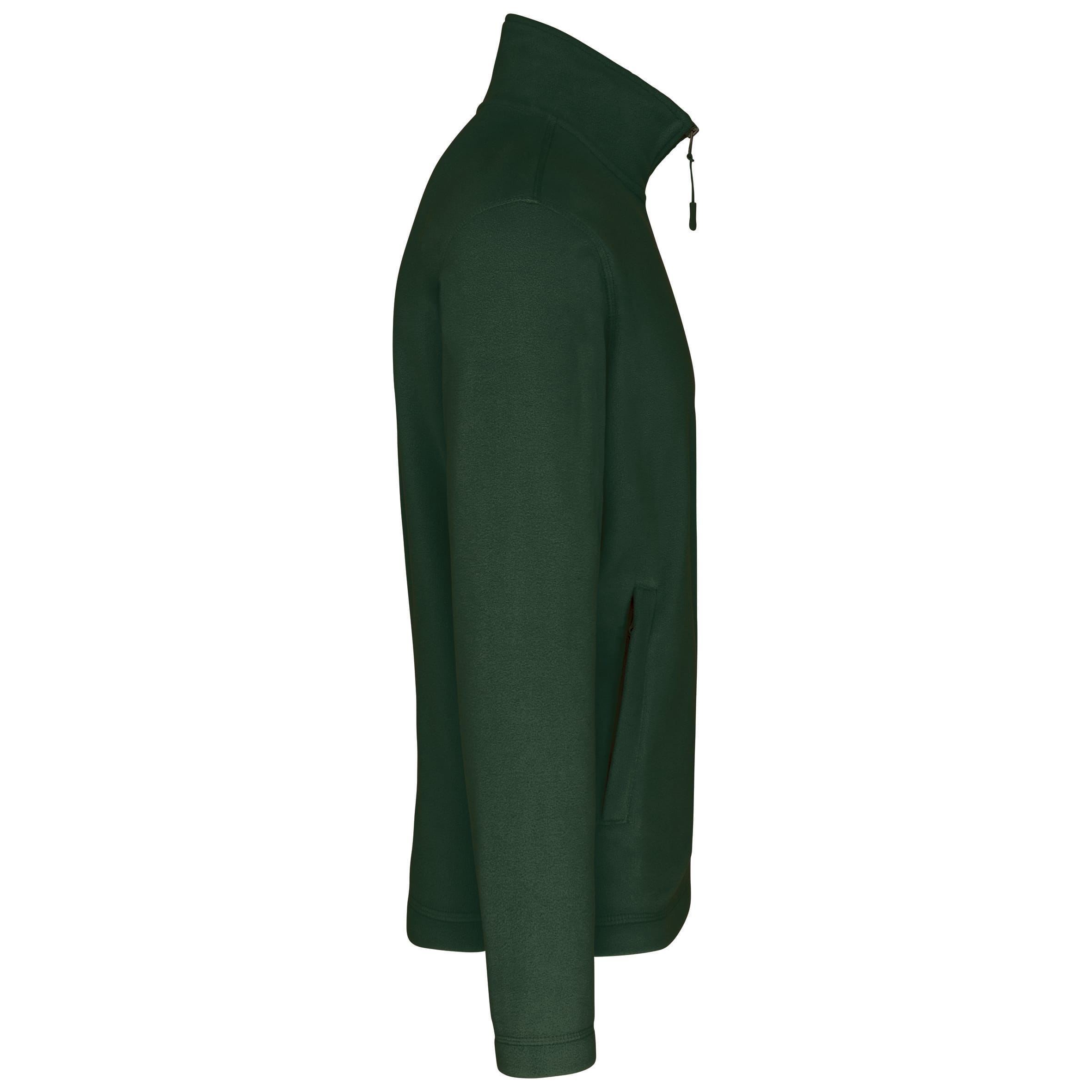 Microfleece met rits heren