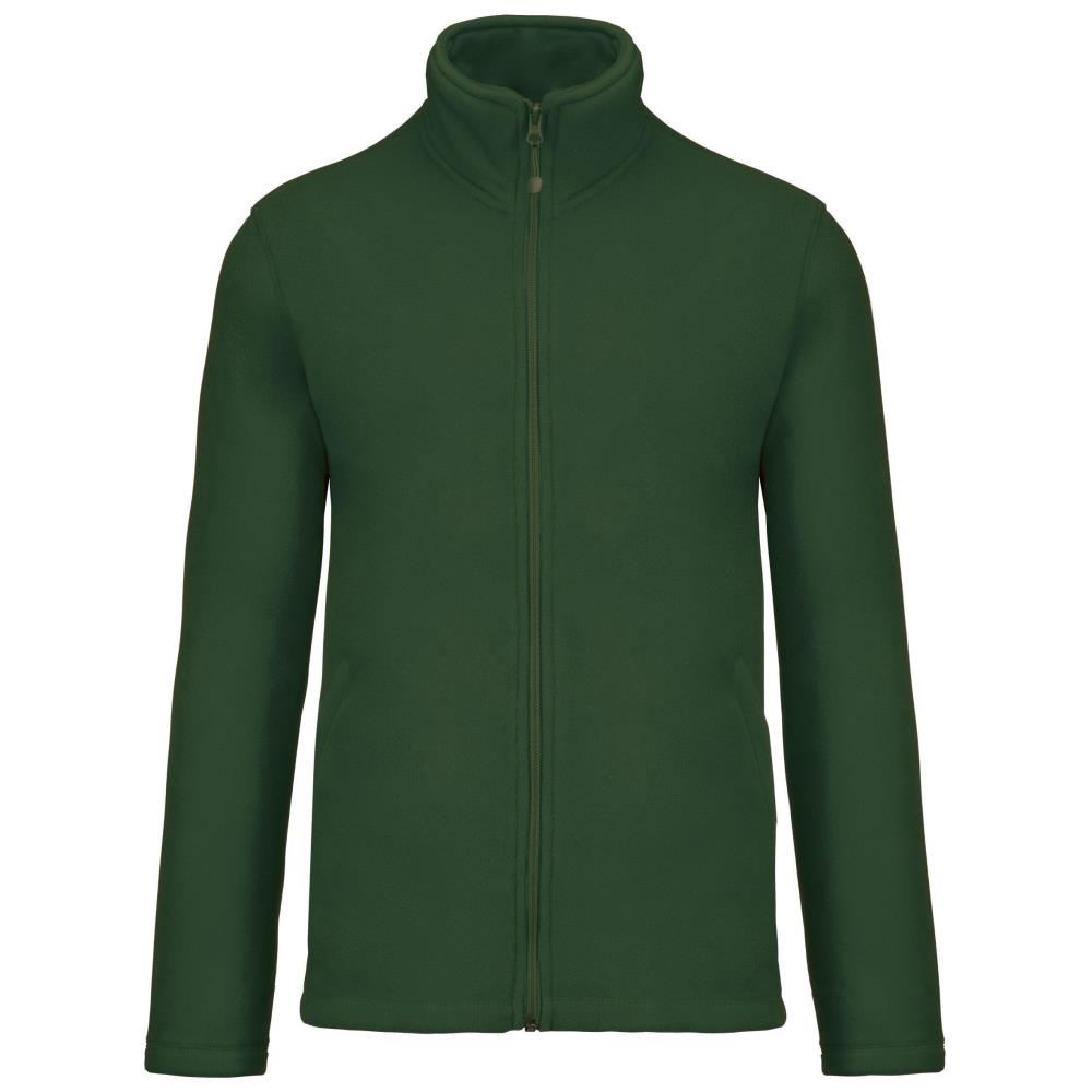 Microfleece met rits heren