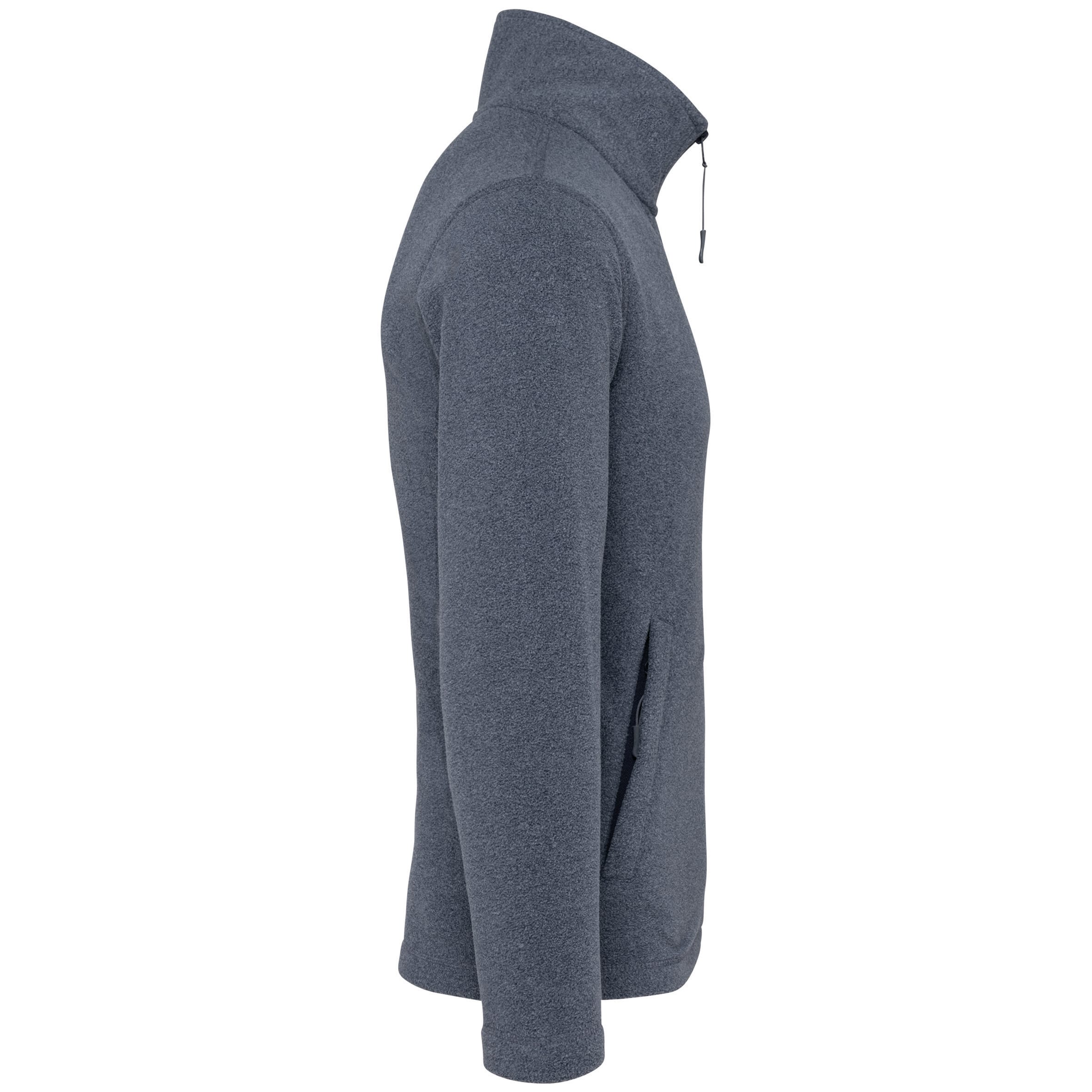 Microfleece met rits heren