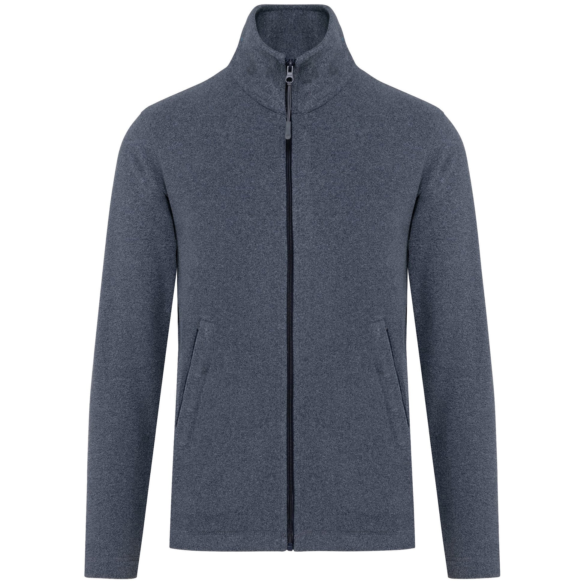 Microfleece met rits heren