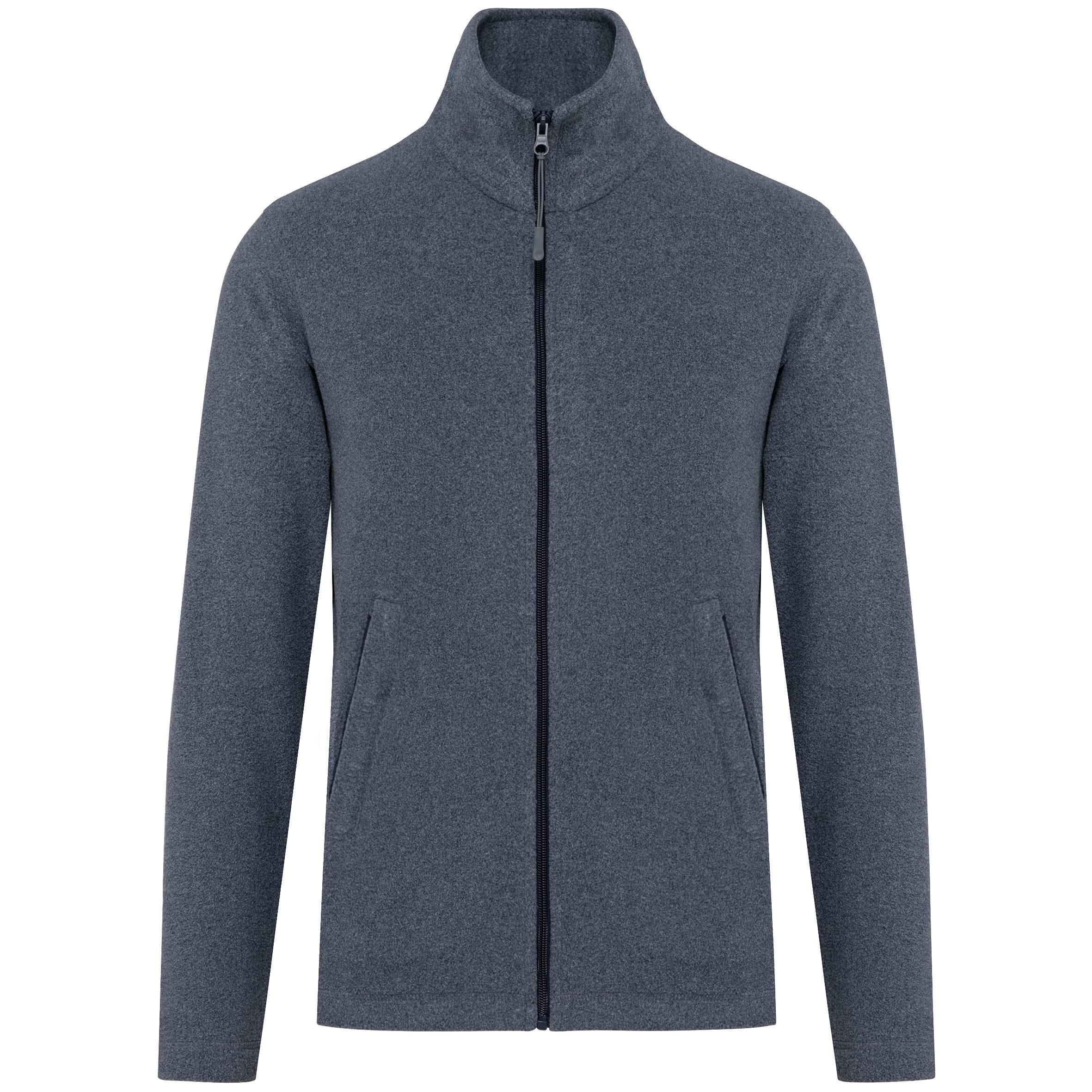 Microfleece met rits heren