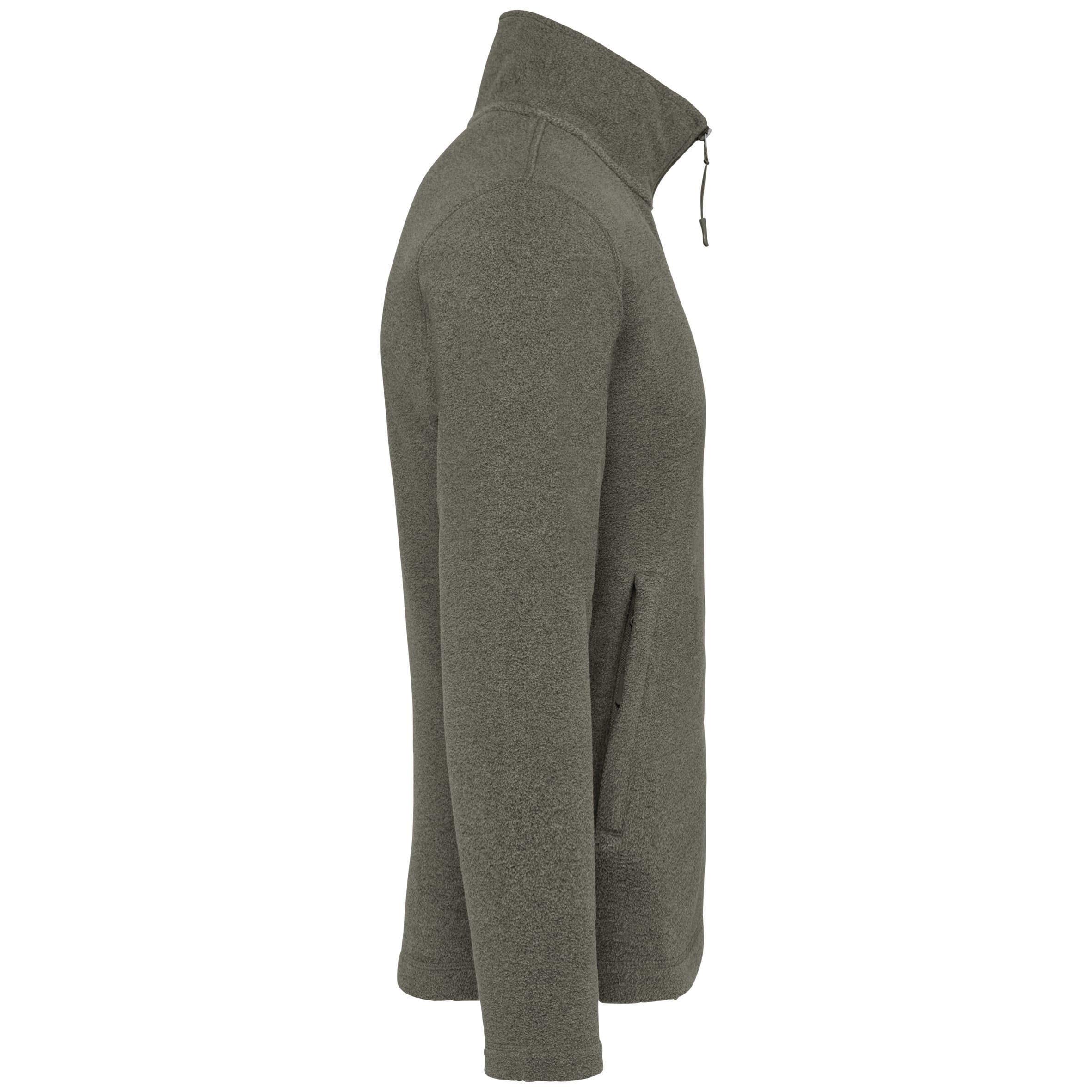 Microfleece met rits heren