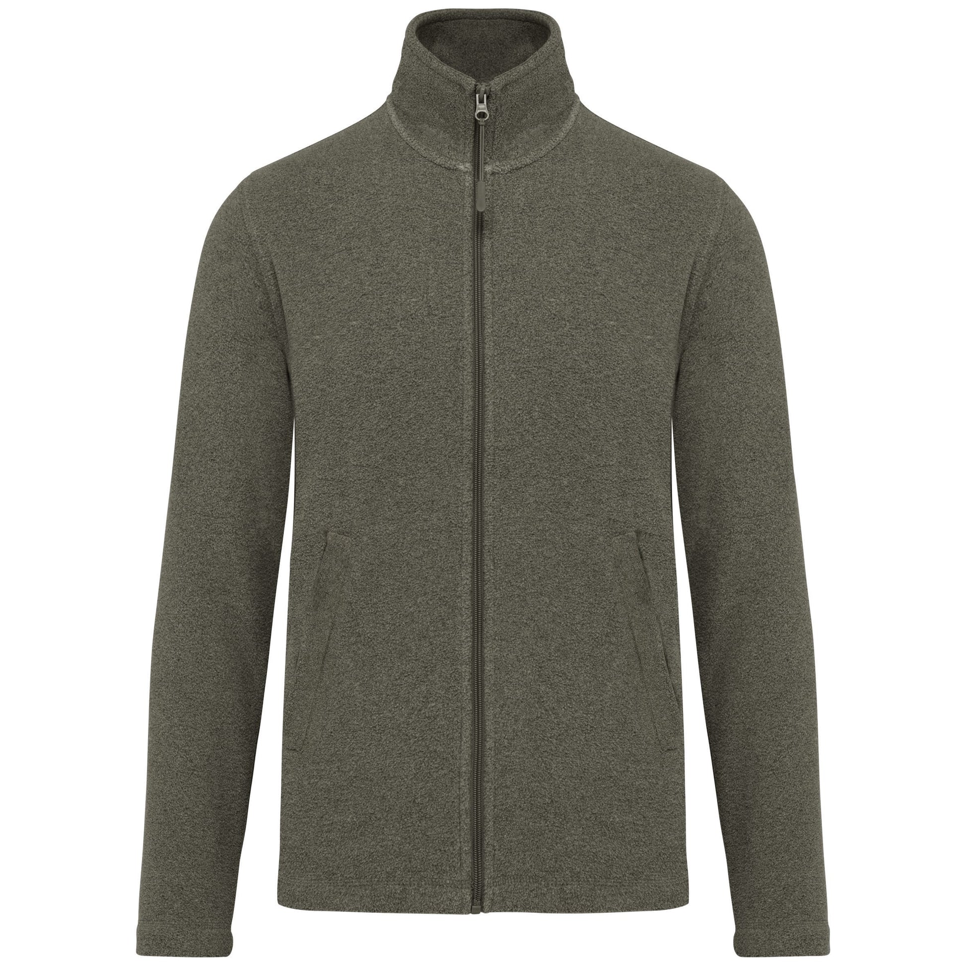 Microfleece met rits heren