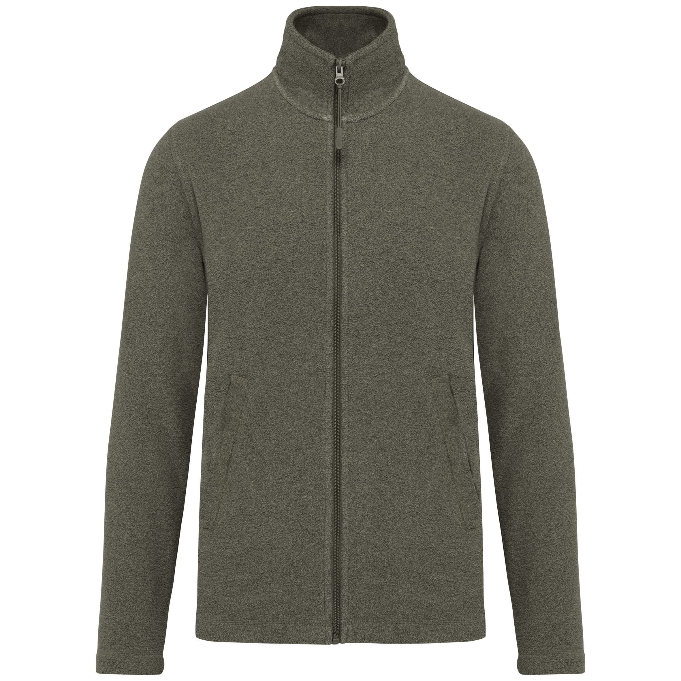Microfleece met rits heren