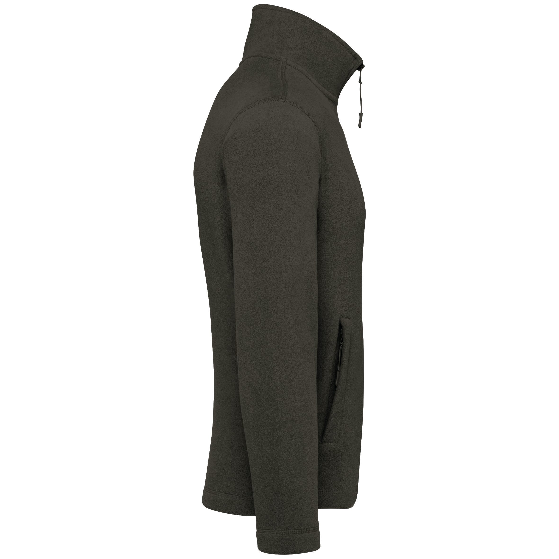 Microfleece met rits heren