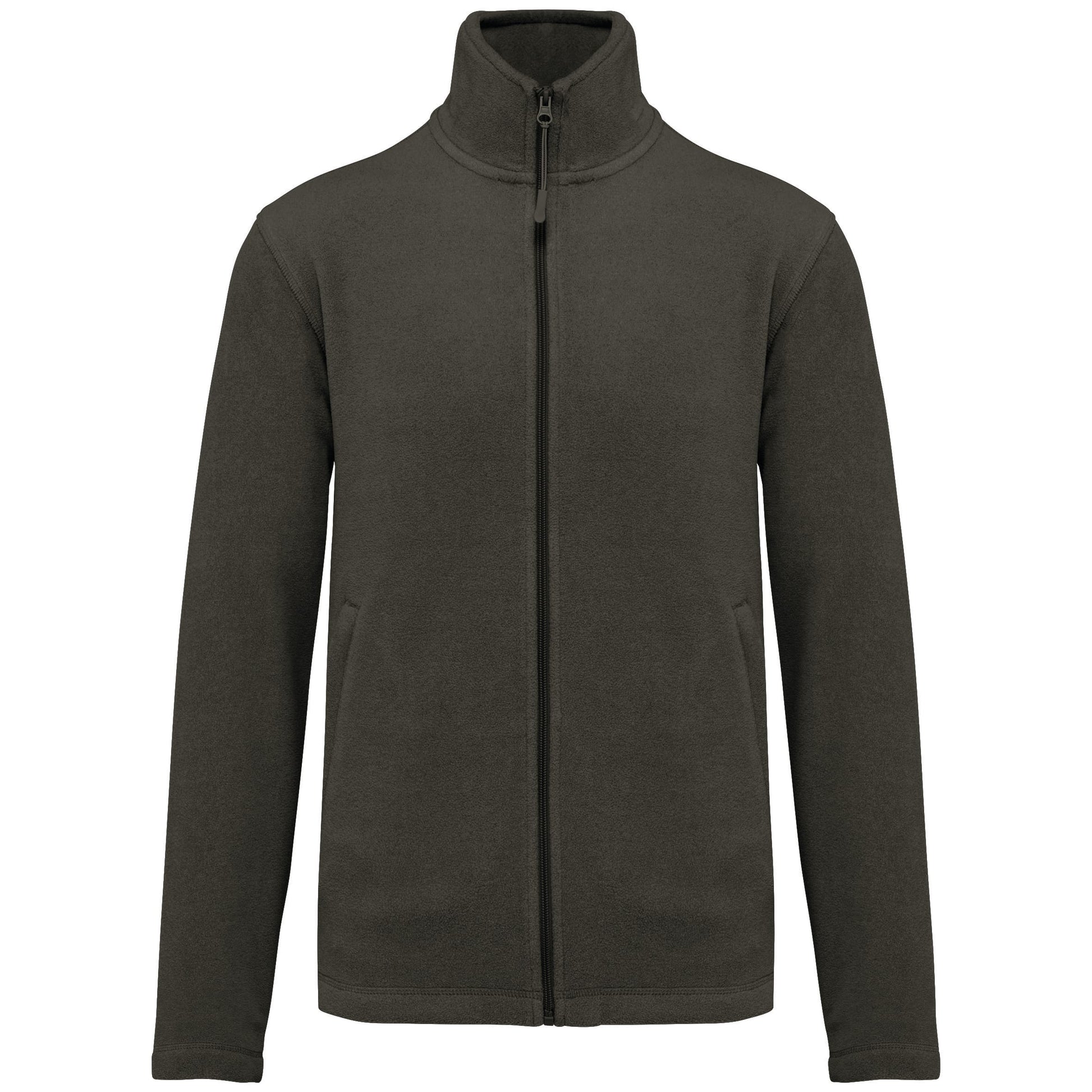 Microfleece met rits heren