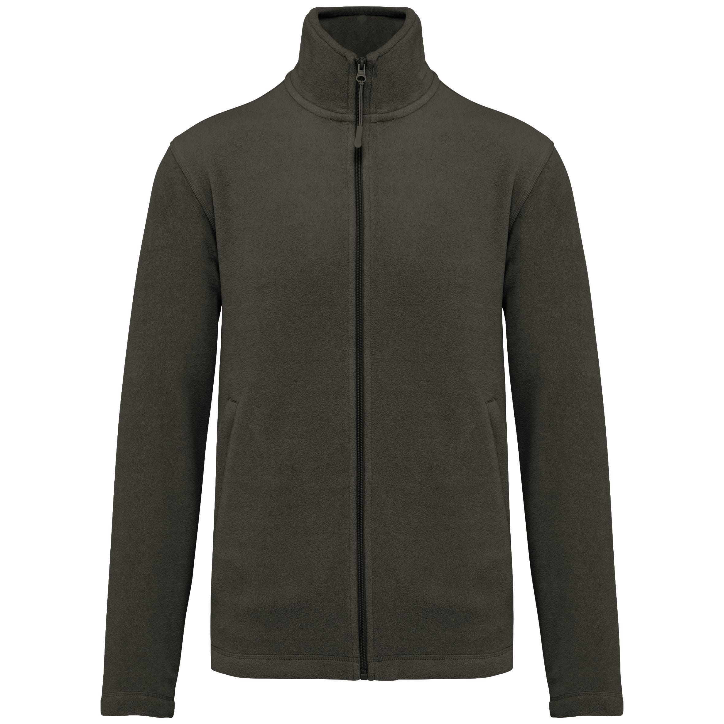 Microfleece met rits heren