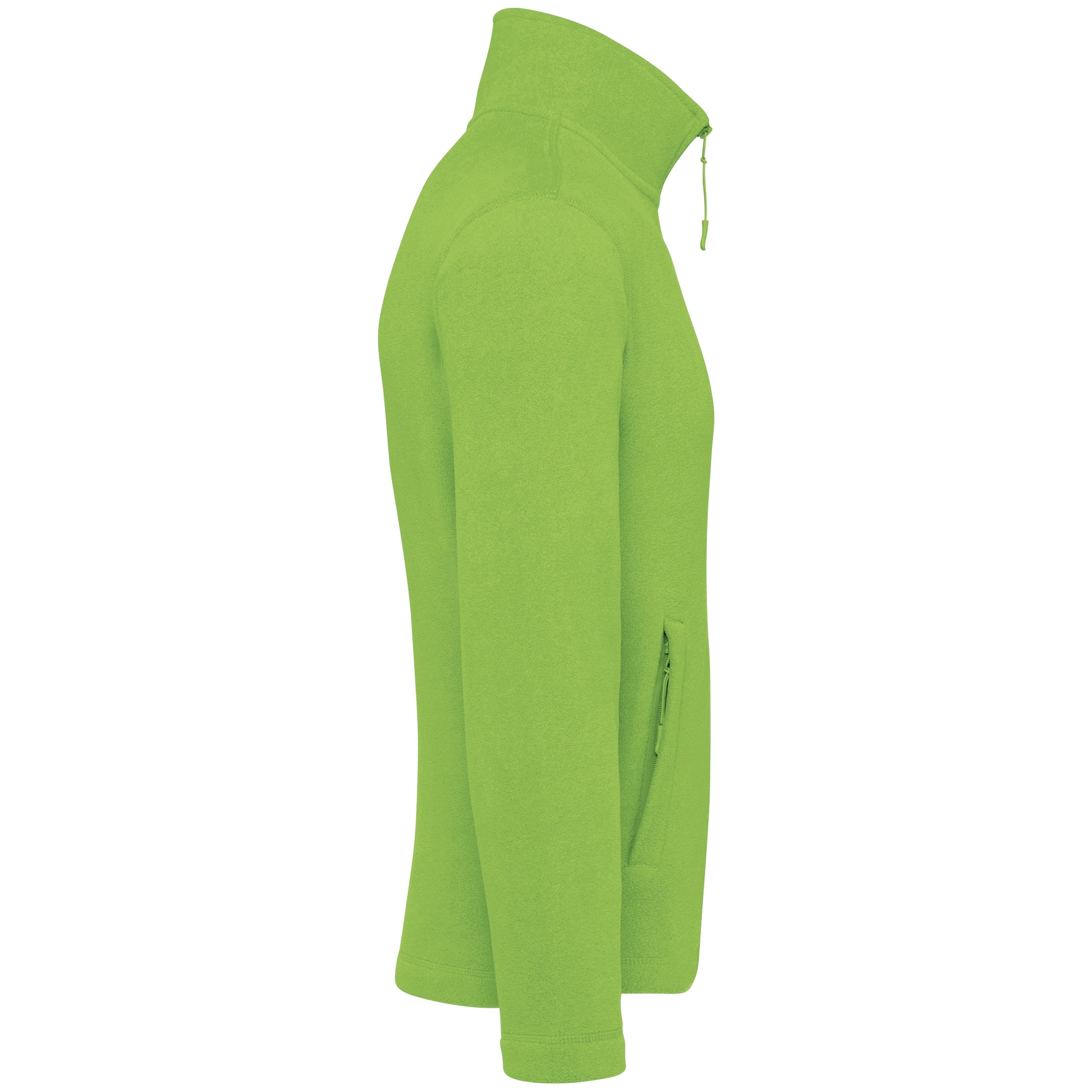 Microfleece met rits heren