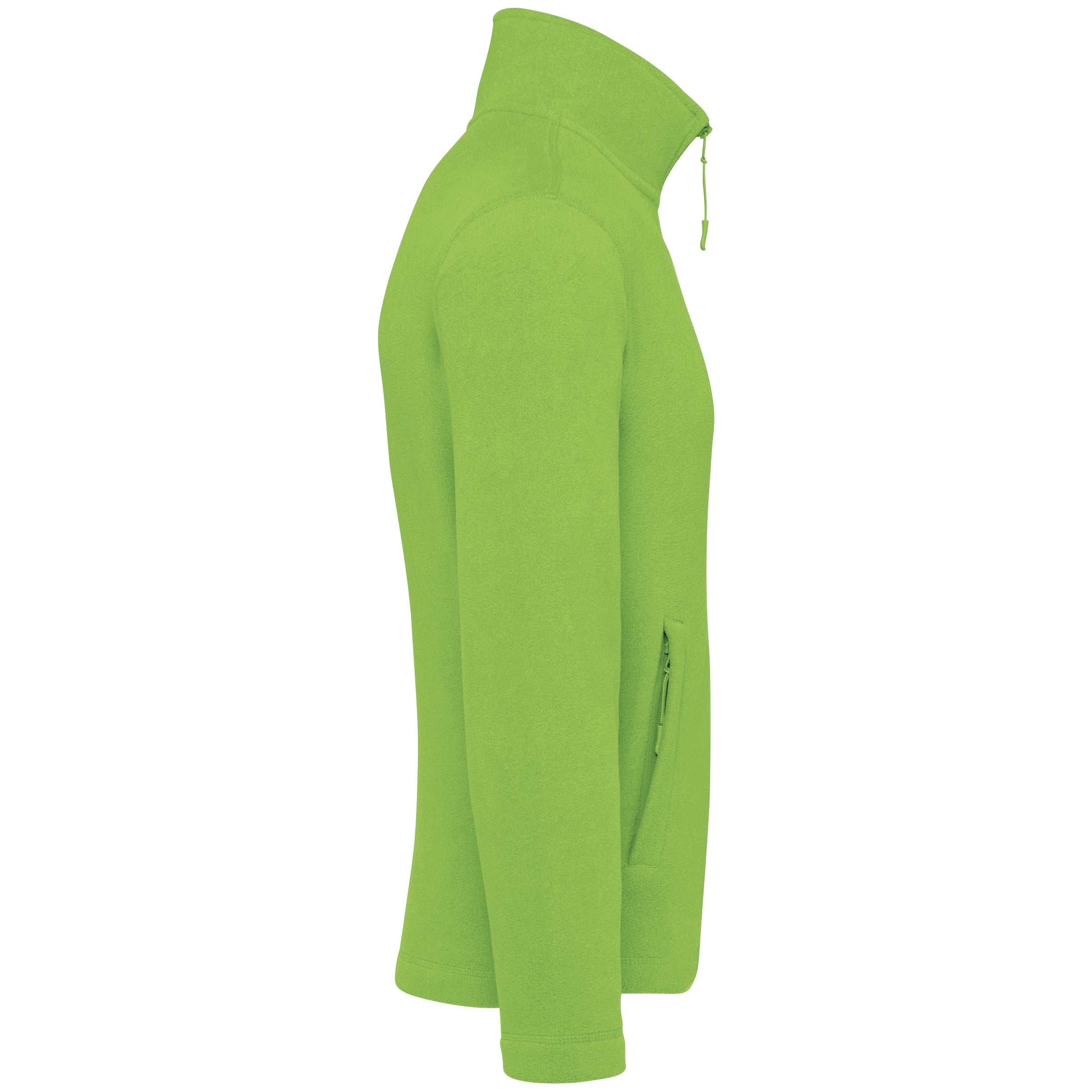 Microfleece met rits heren