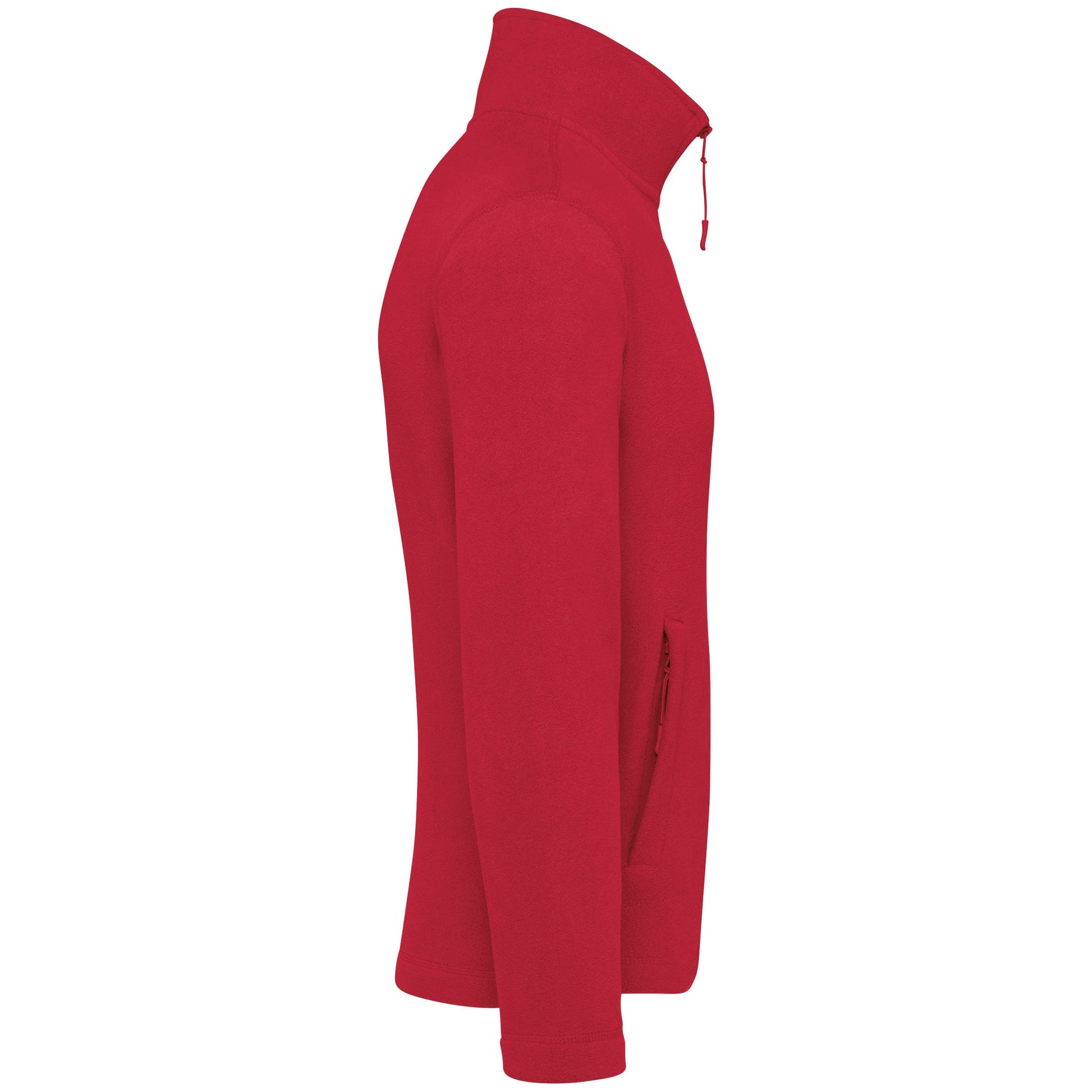 Microfleece met rits heren