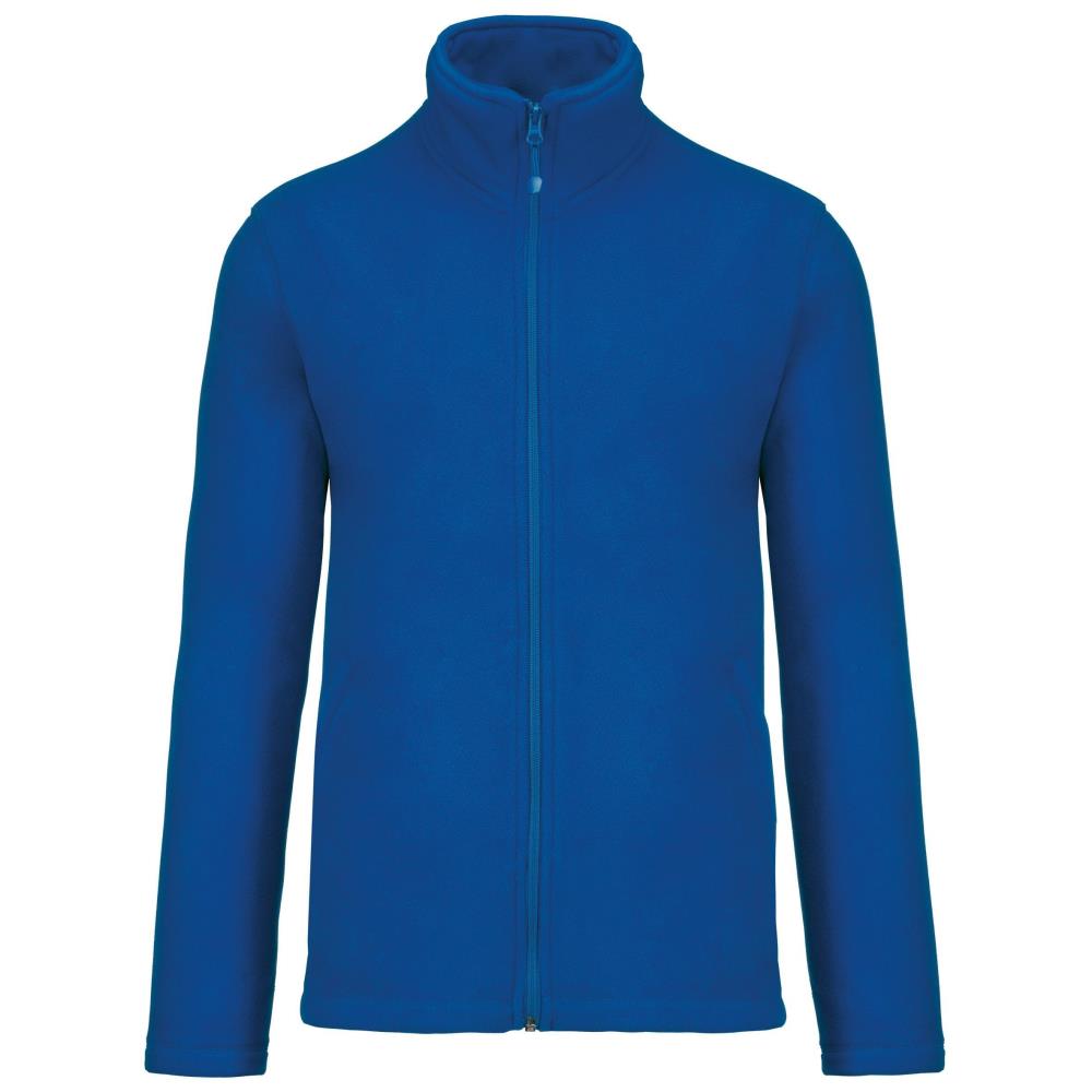 Microfleece met rits heren