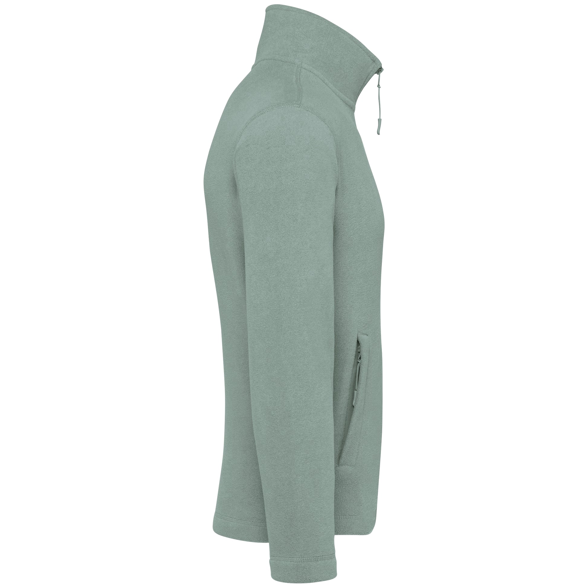 Microfleece met rits heren