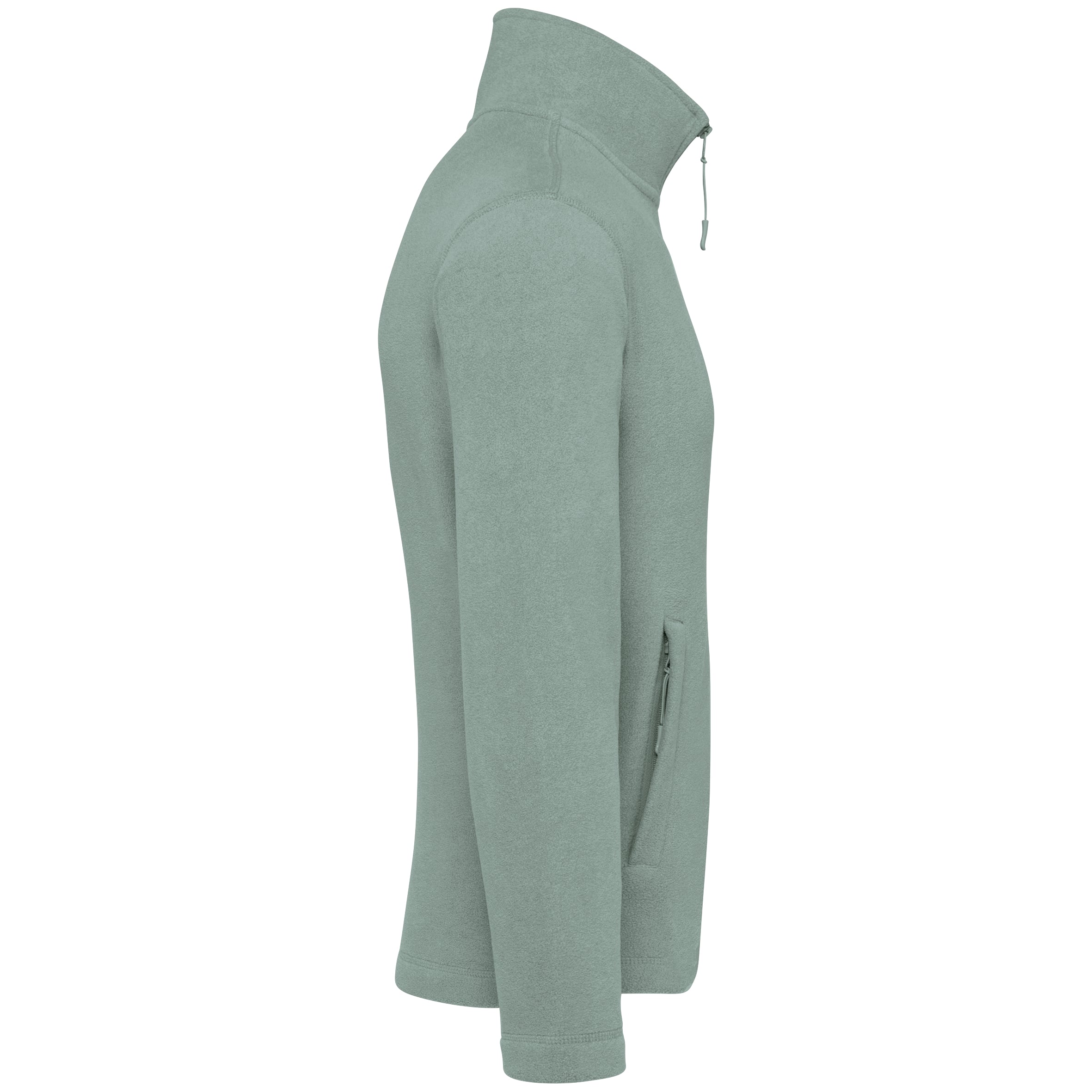 Microfleece met rits heren