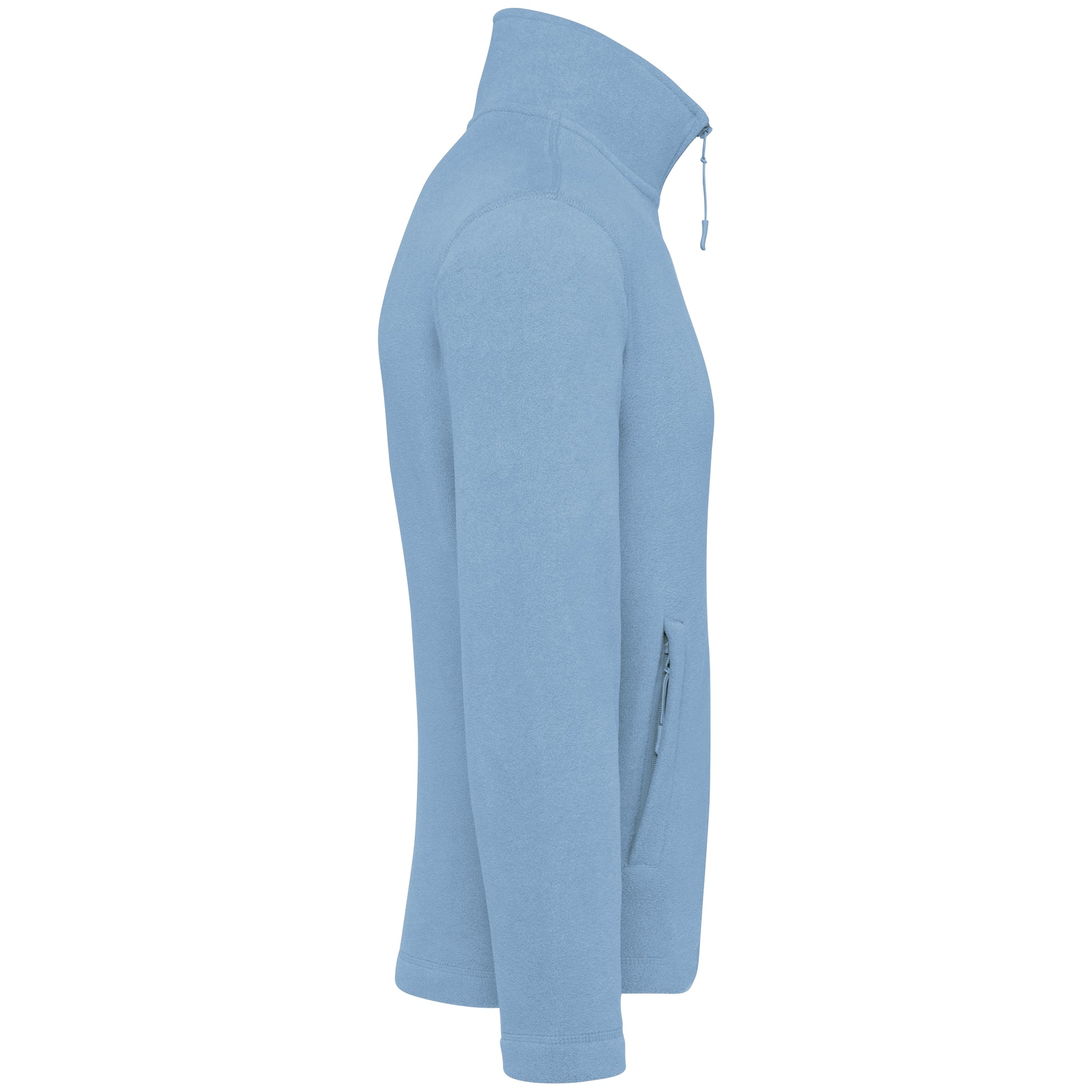 Microfleece met rits heren
