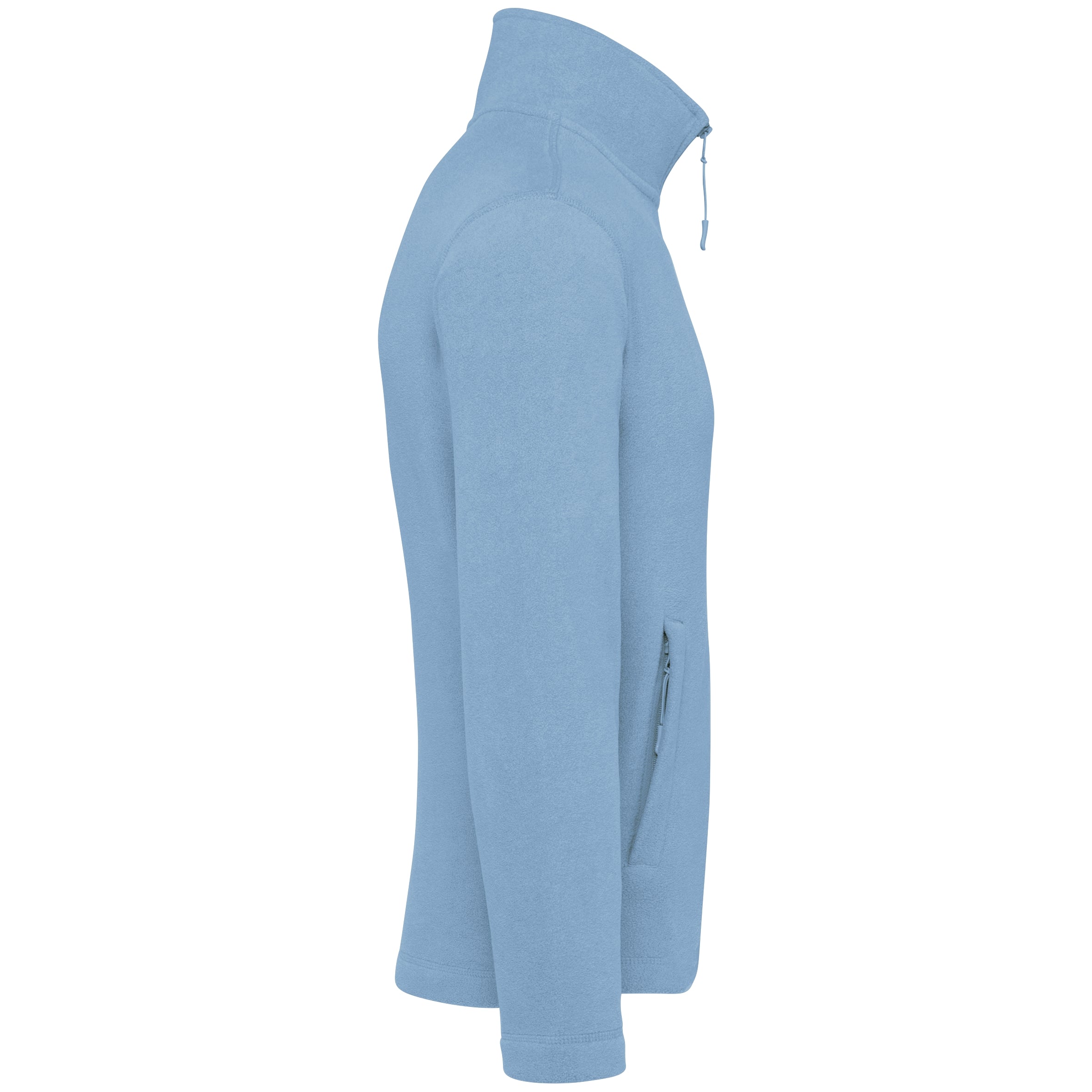 Microfleece met rits heren