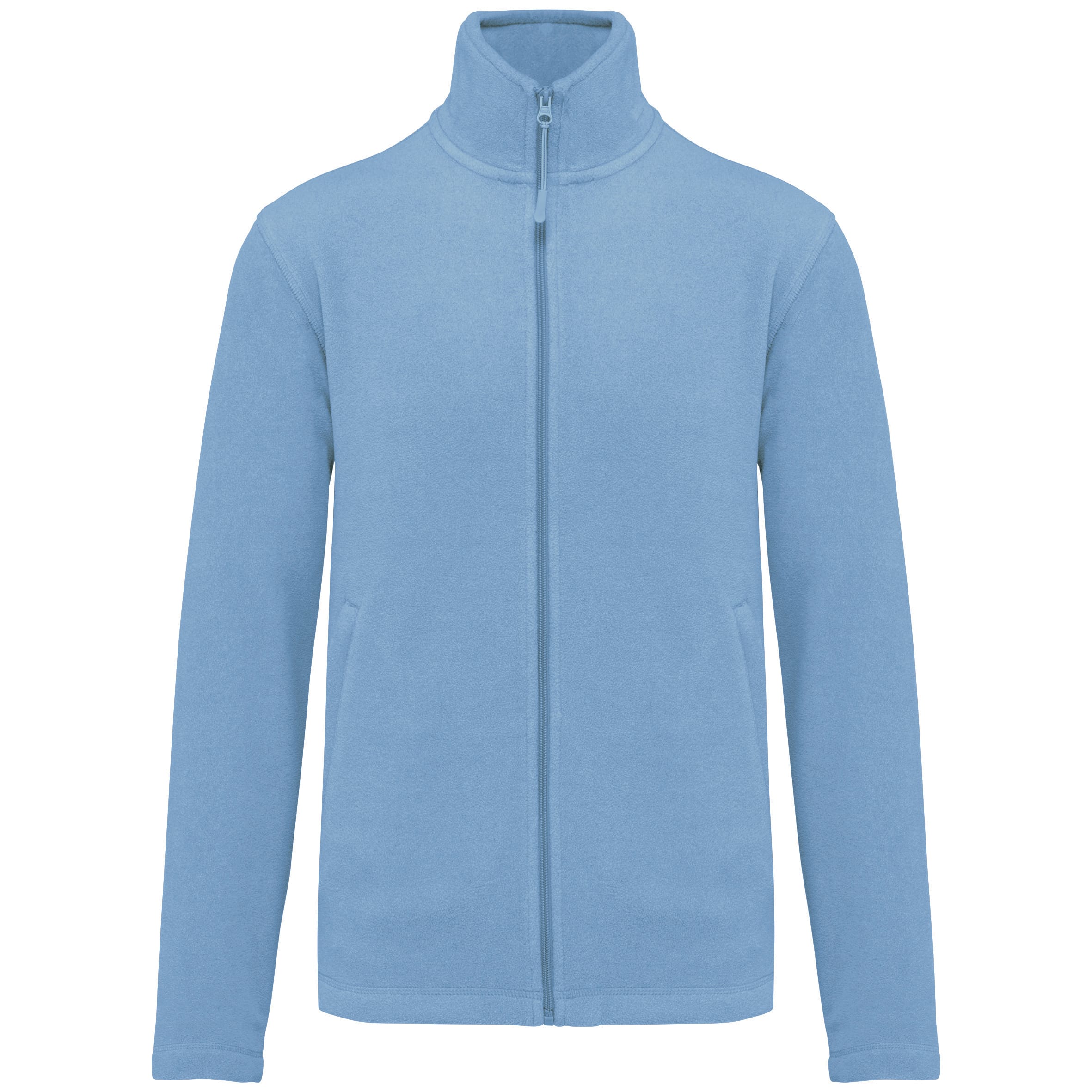 Microfleece met rits heren