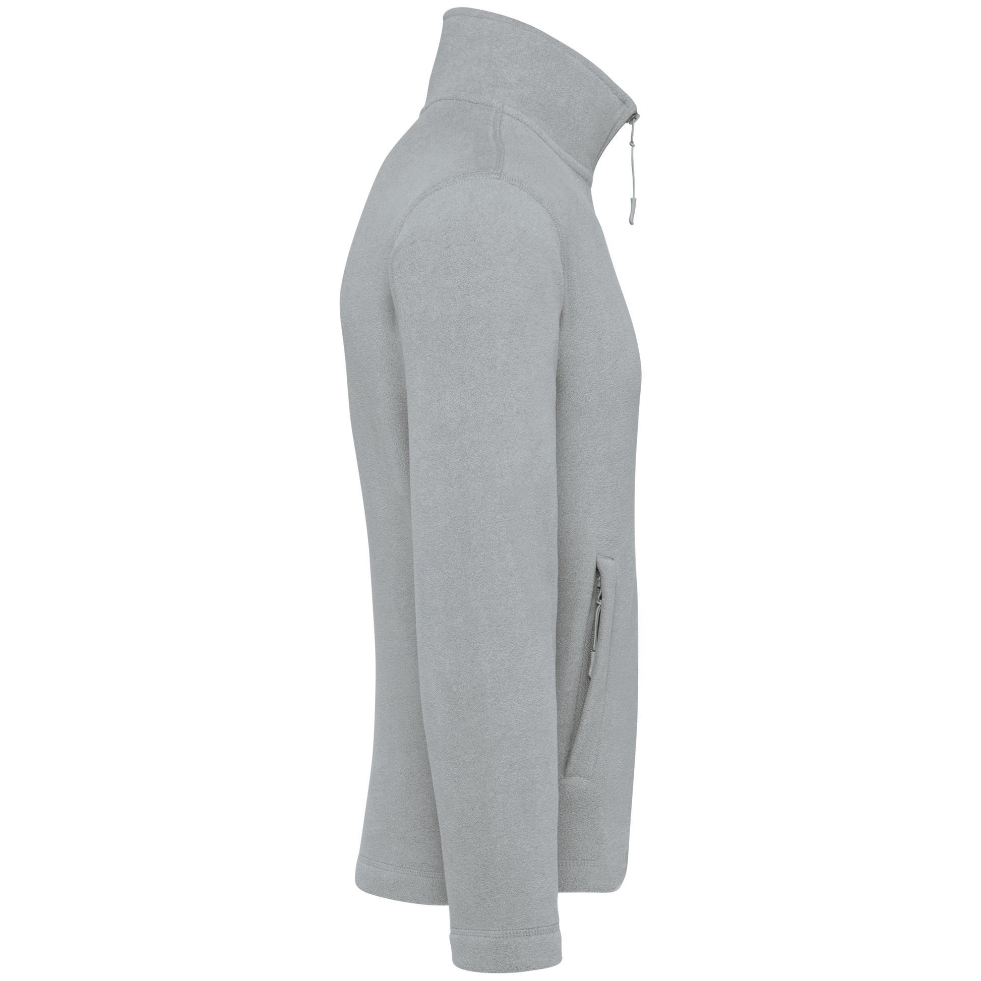Microfleece met rits heren