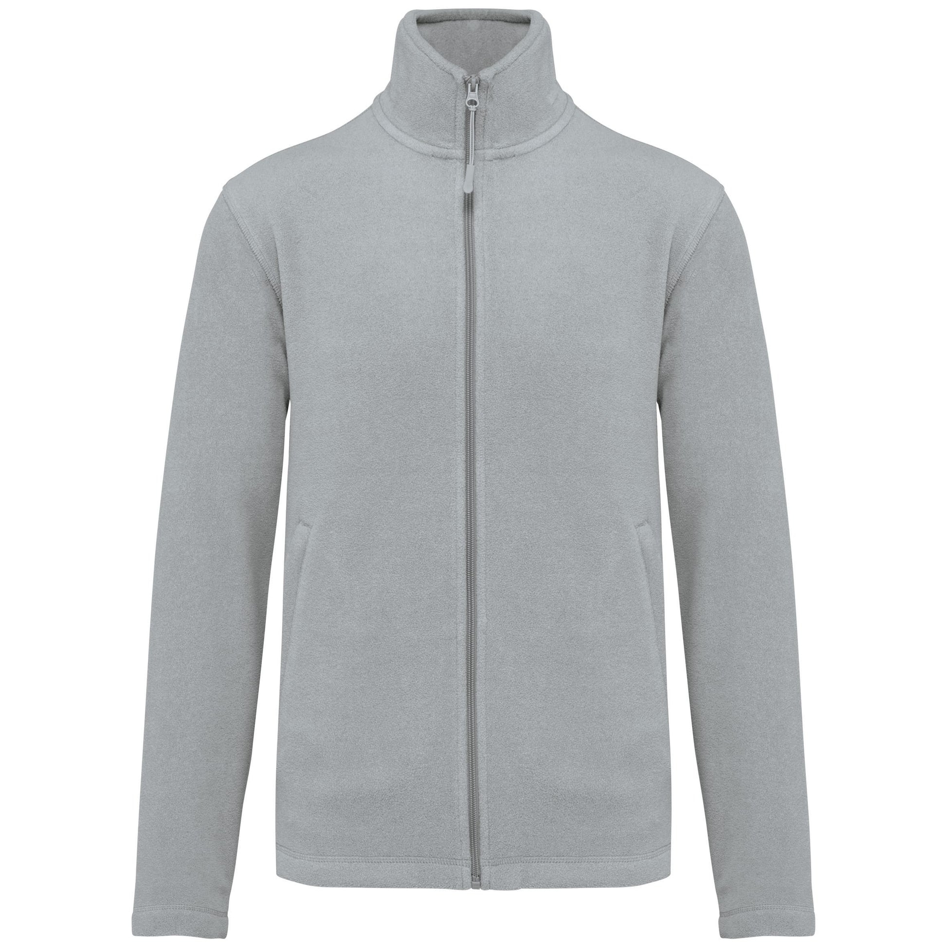 Microfleece met rits heren