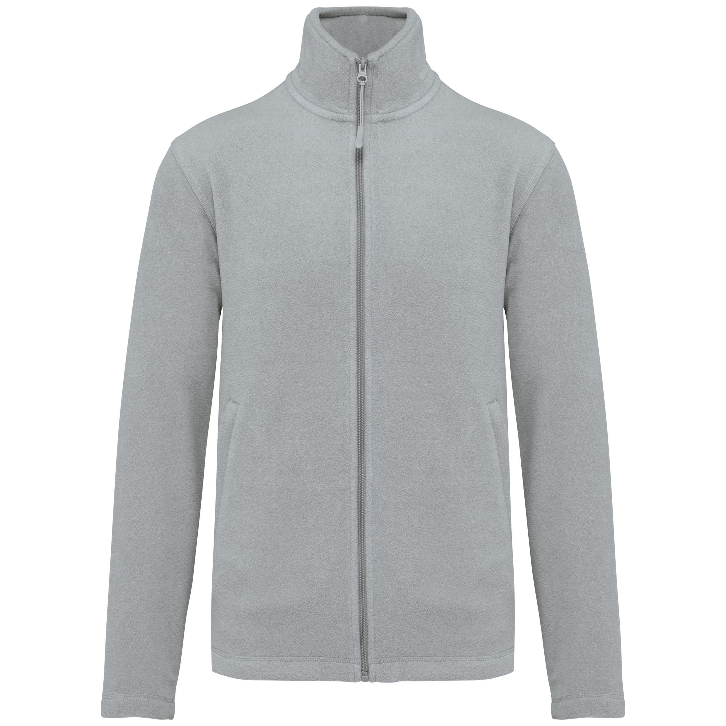 Microfleece met rits heren