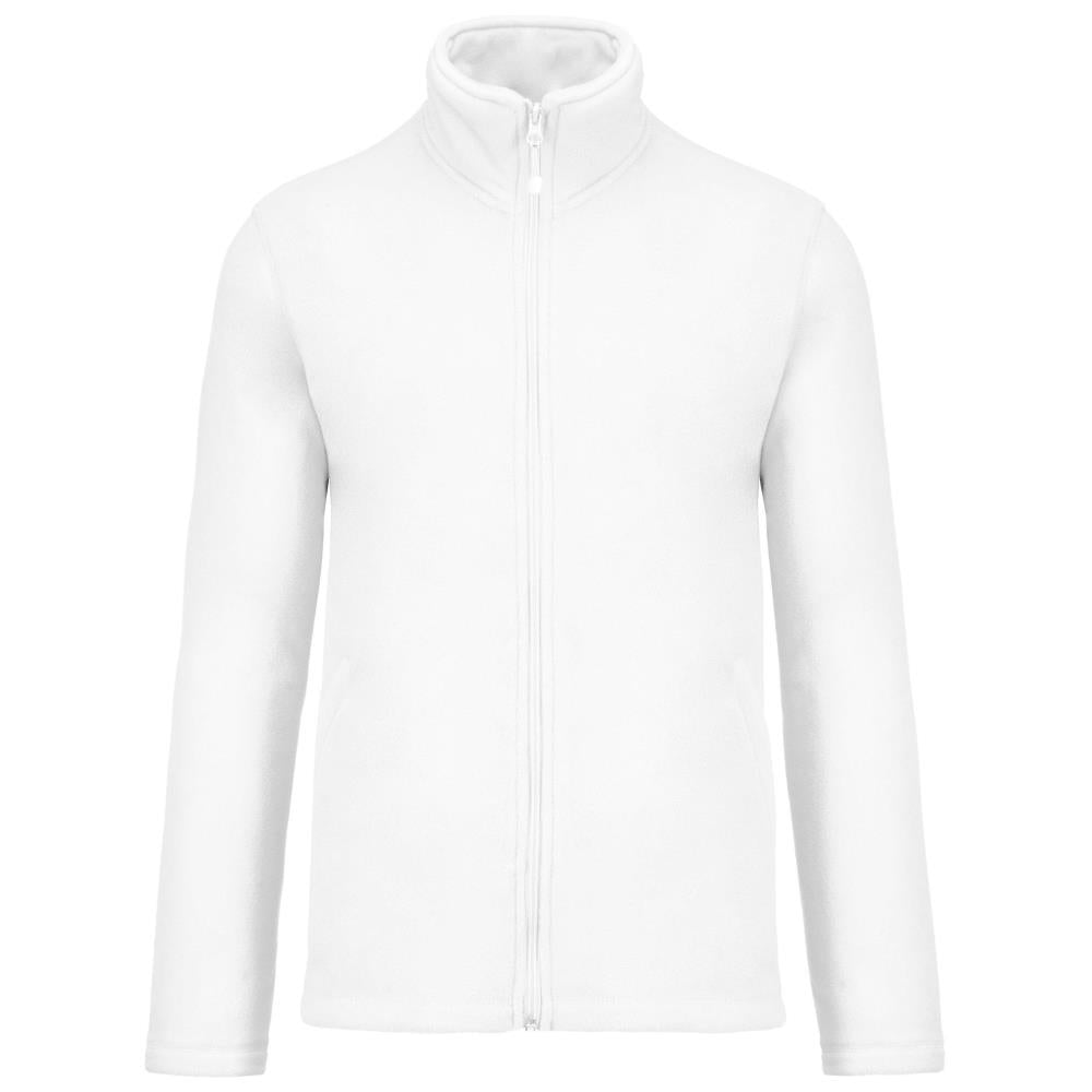Microfleece met rits heren
