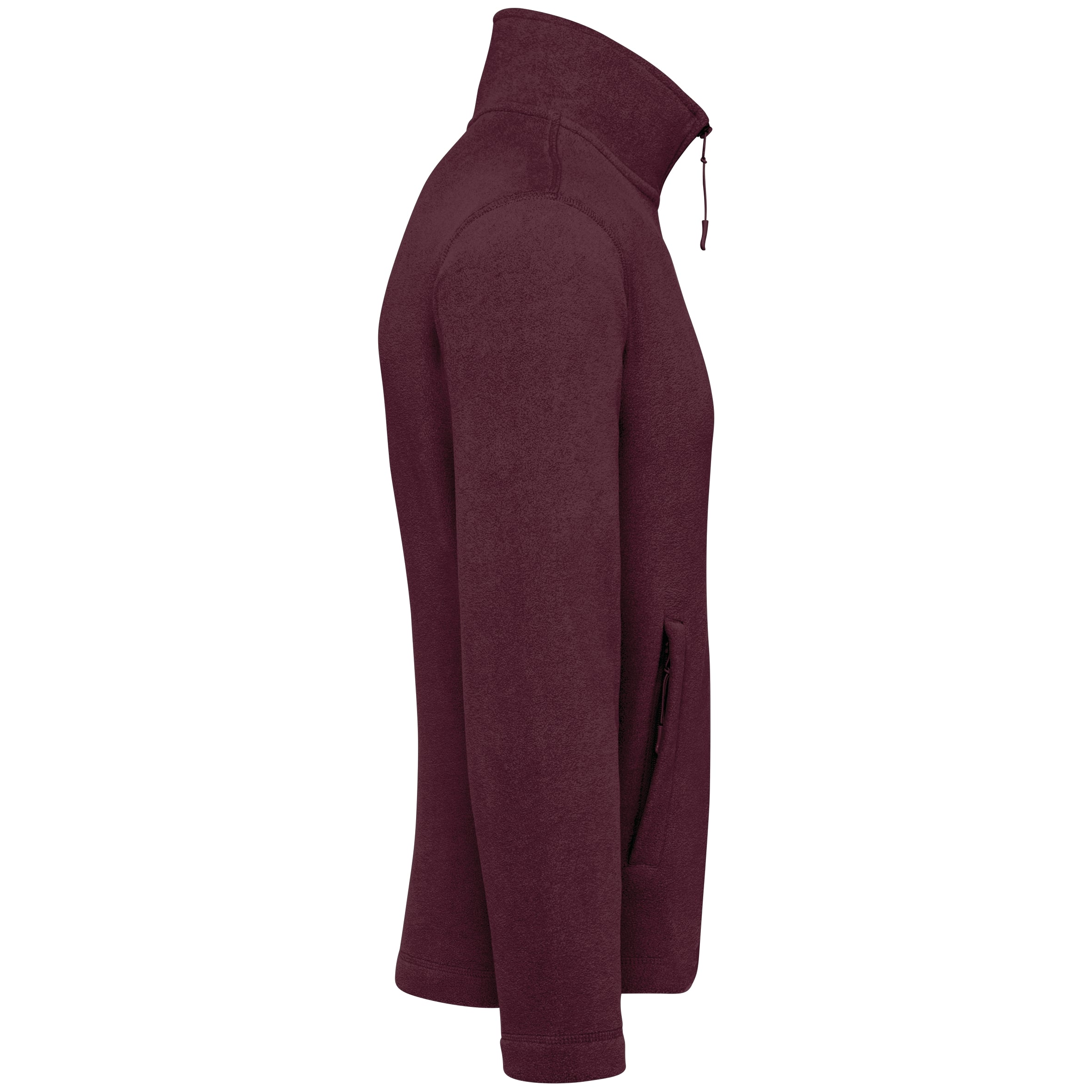Microfleece met rits heren