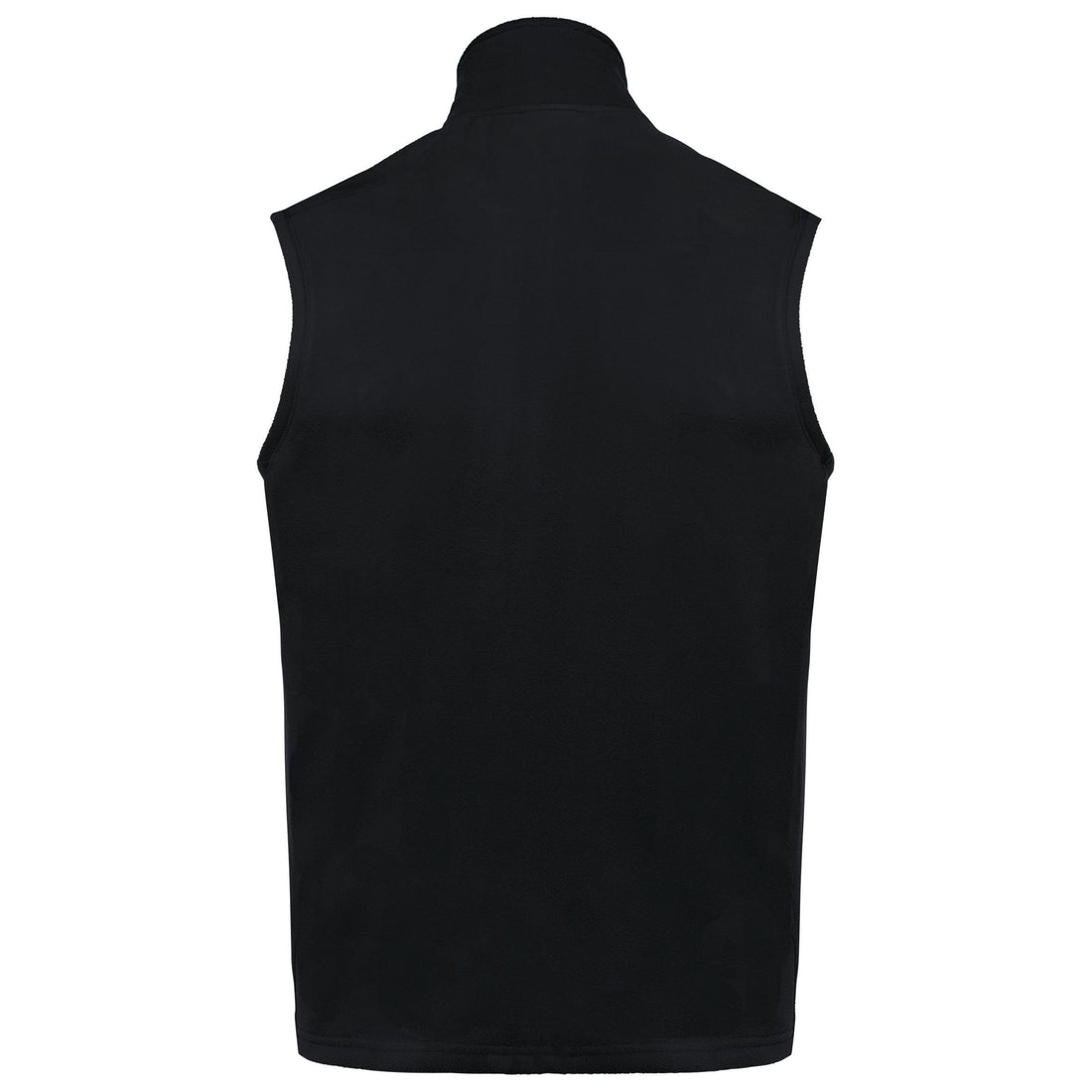 Ecologische uniseks bodywarmer van microfleece