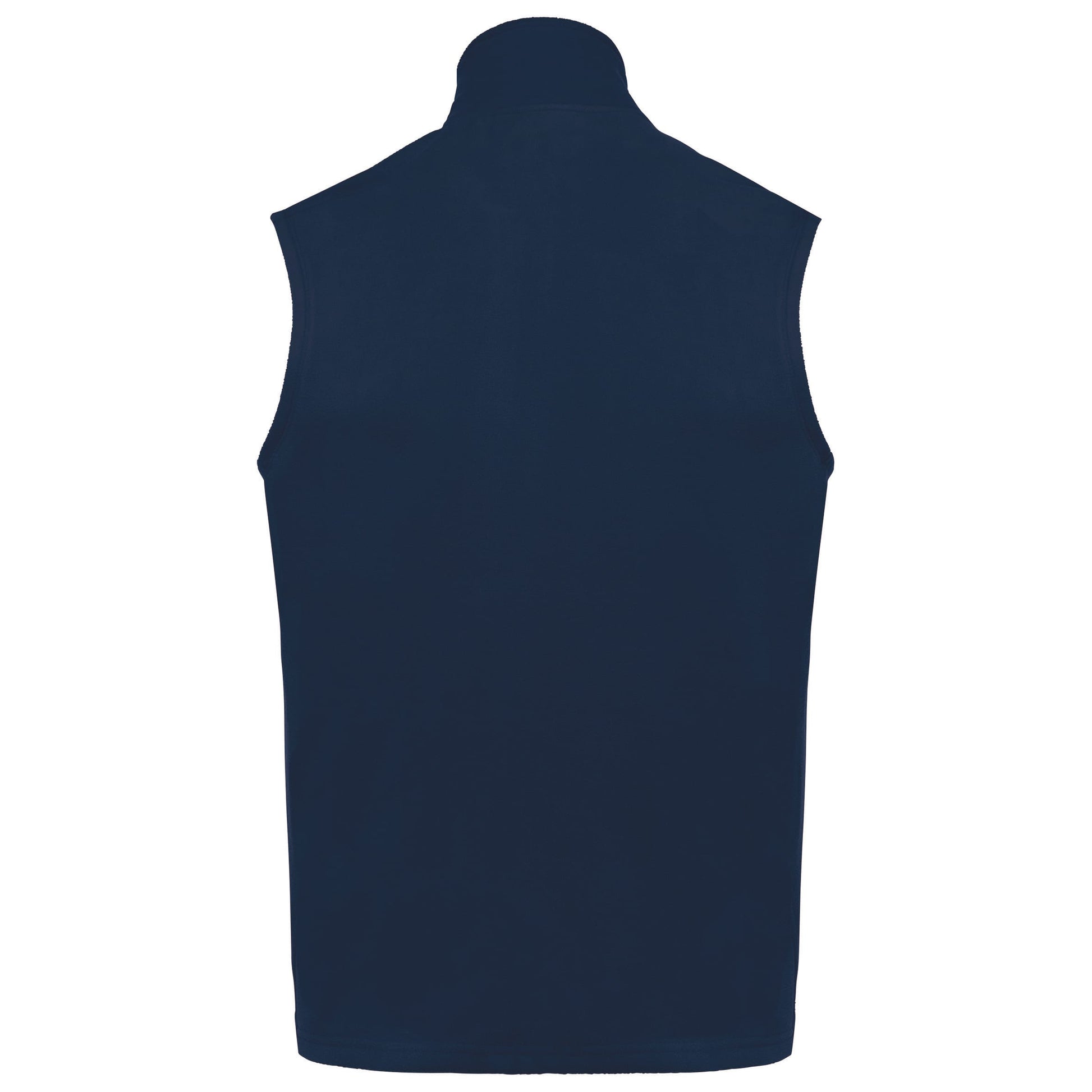 Ecologische uniseks bodywarmer van microfleece