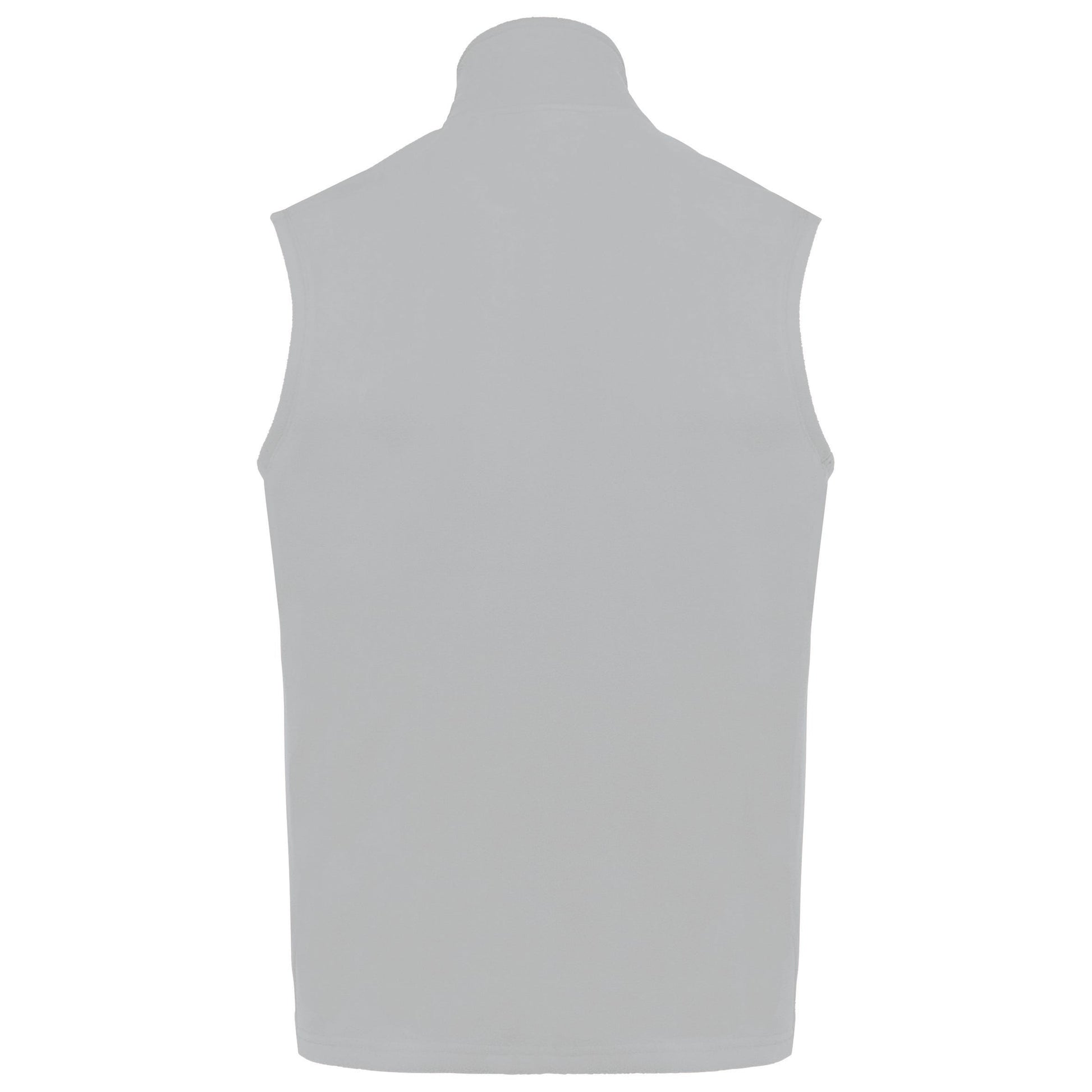 Ecologische uniseks bodywarmer van microfleece