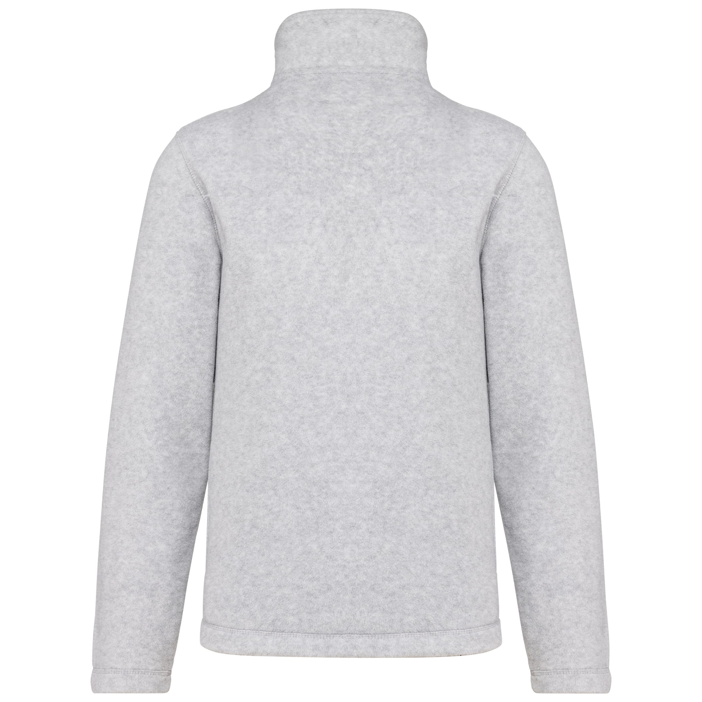 Enzo - Fleece met ritskraag