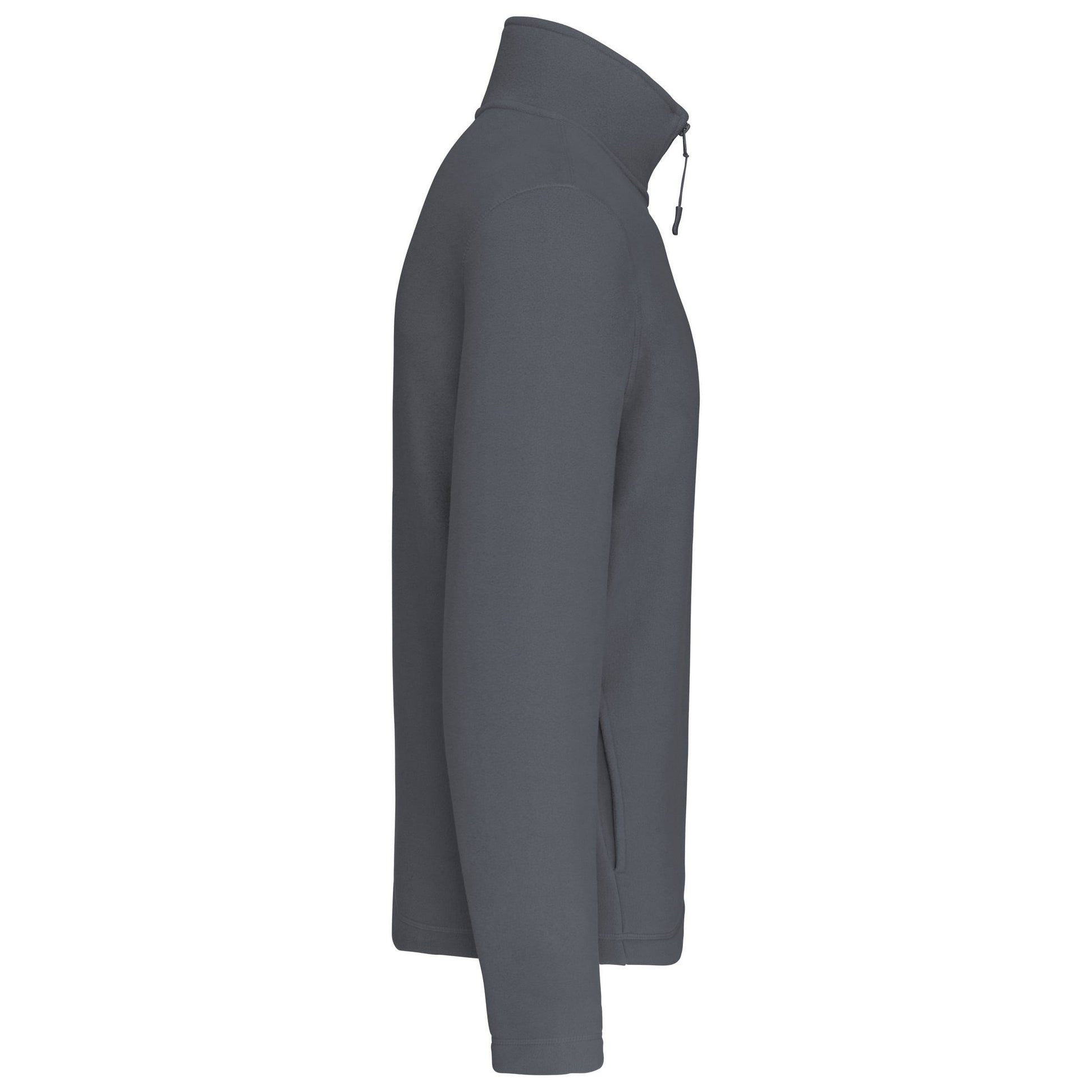 Enzo - Fleece met ritskraag