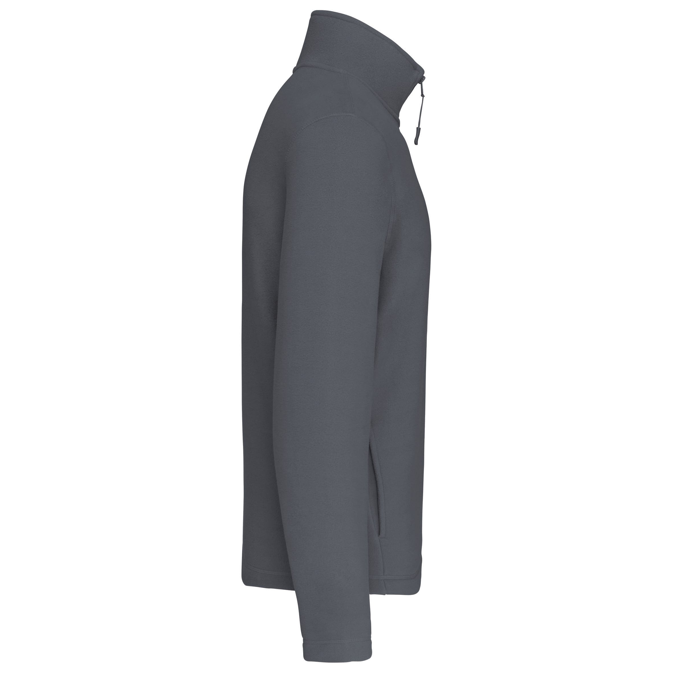 Enzo - Fleece met ritskraag