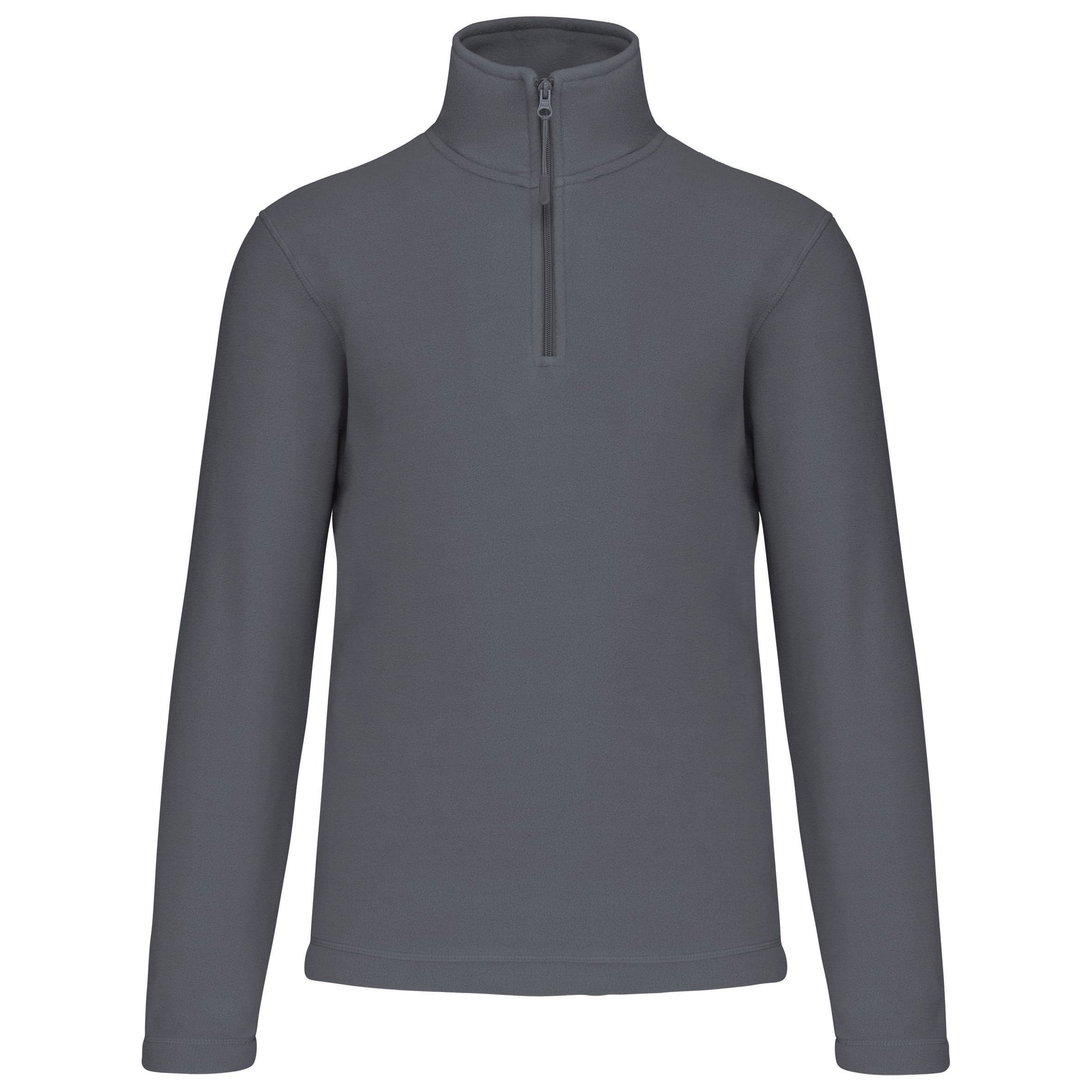 Enzo - Fleece met ritskraag