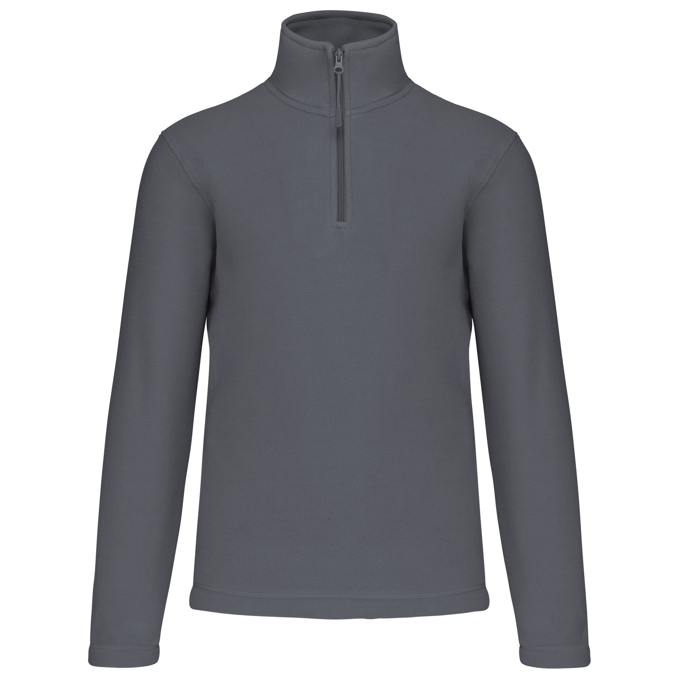 Enzo - Fleece met ritskraag