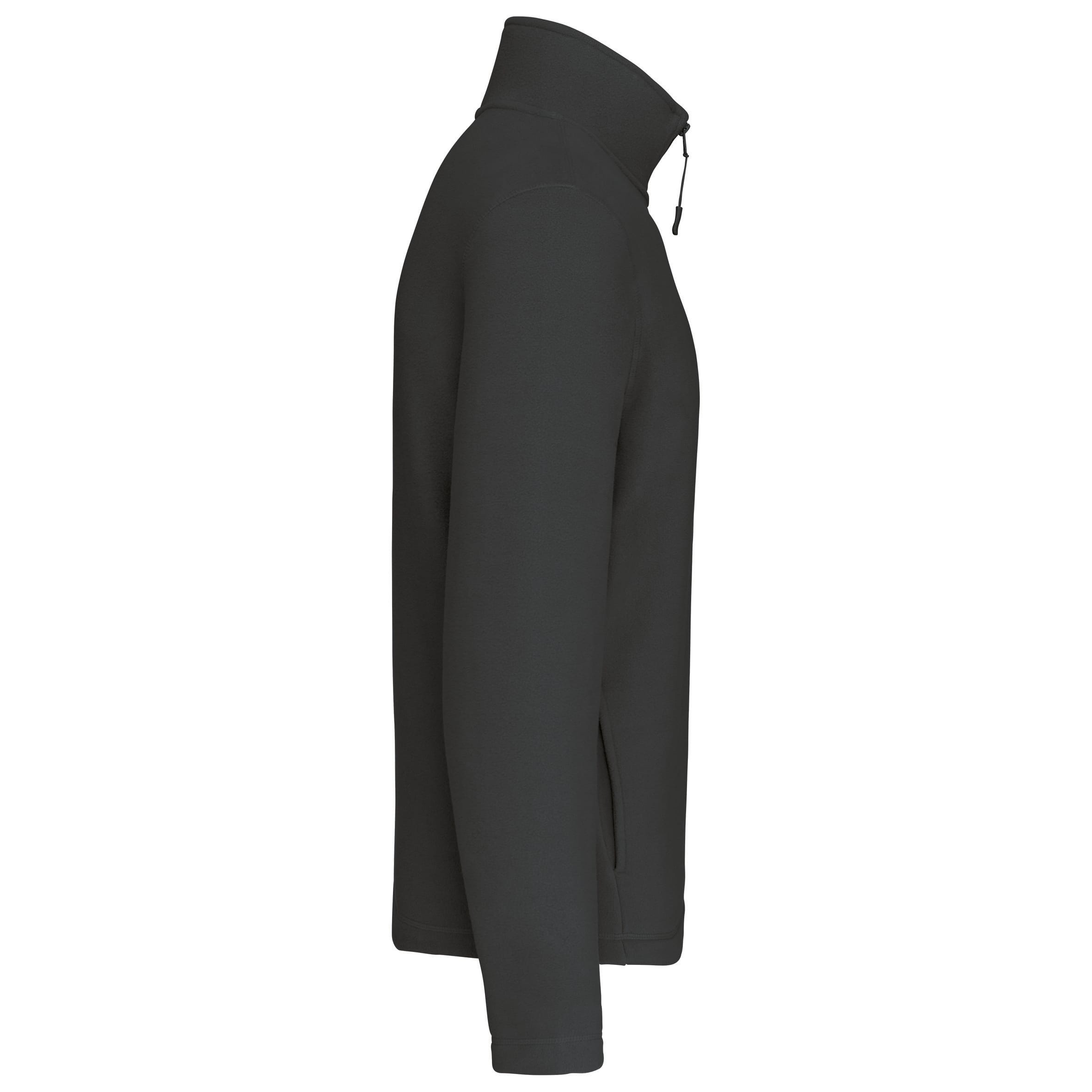 Enzo - Fleece met ritskraag
