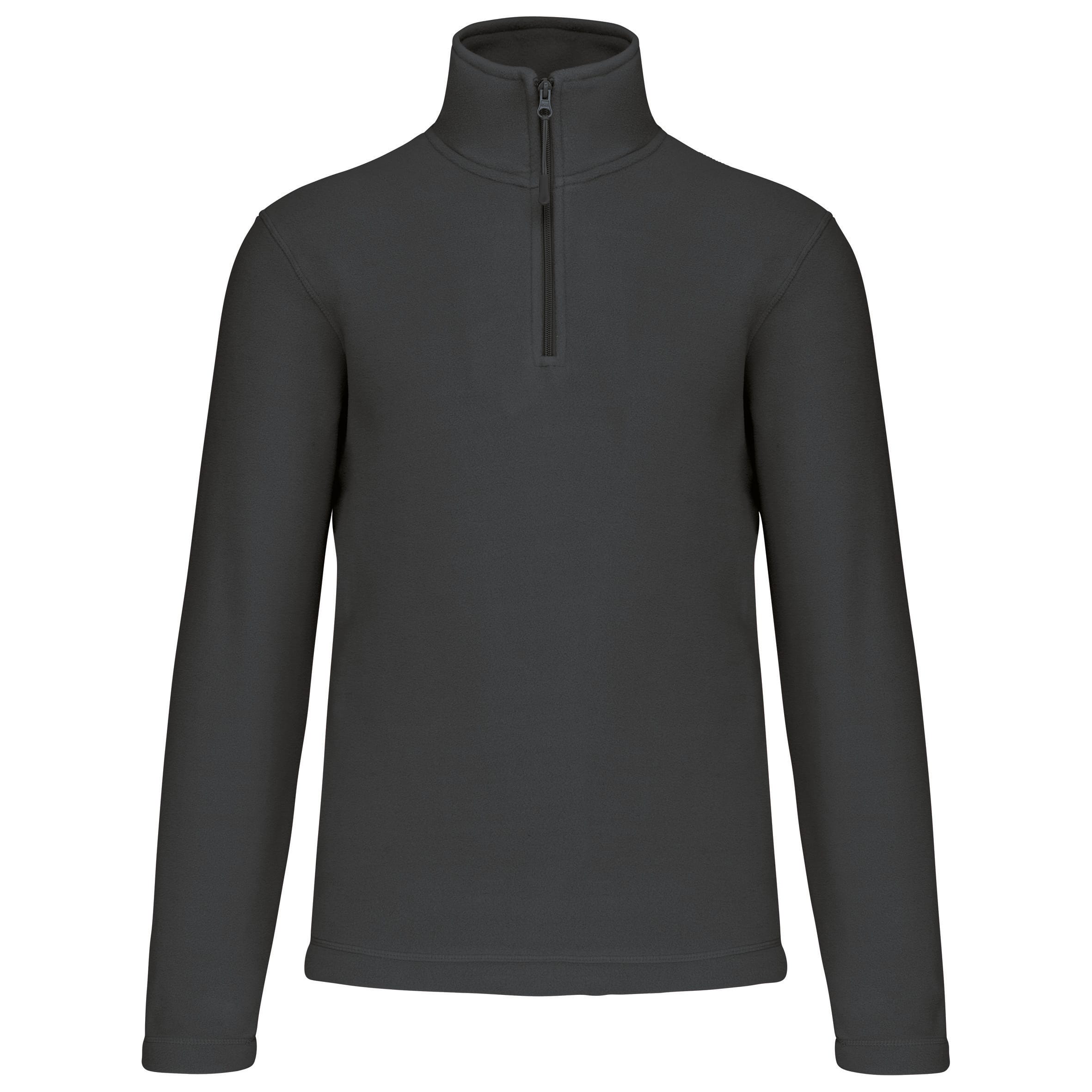 Enzo - Fleece met ritskraag