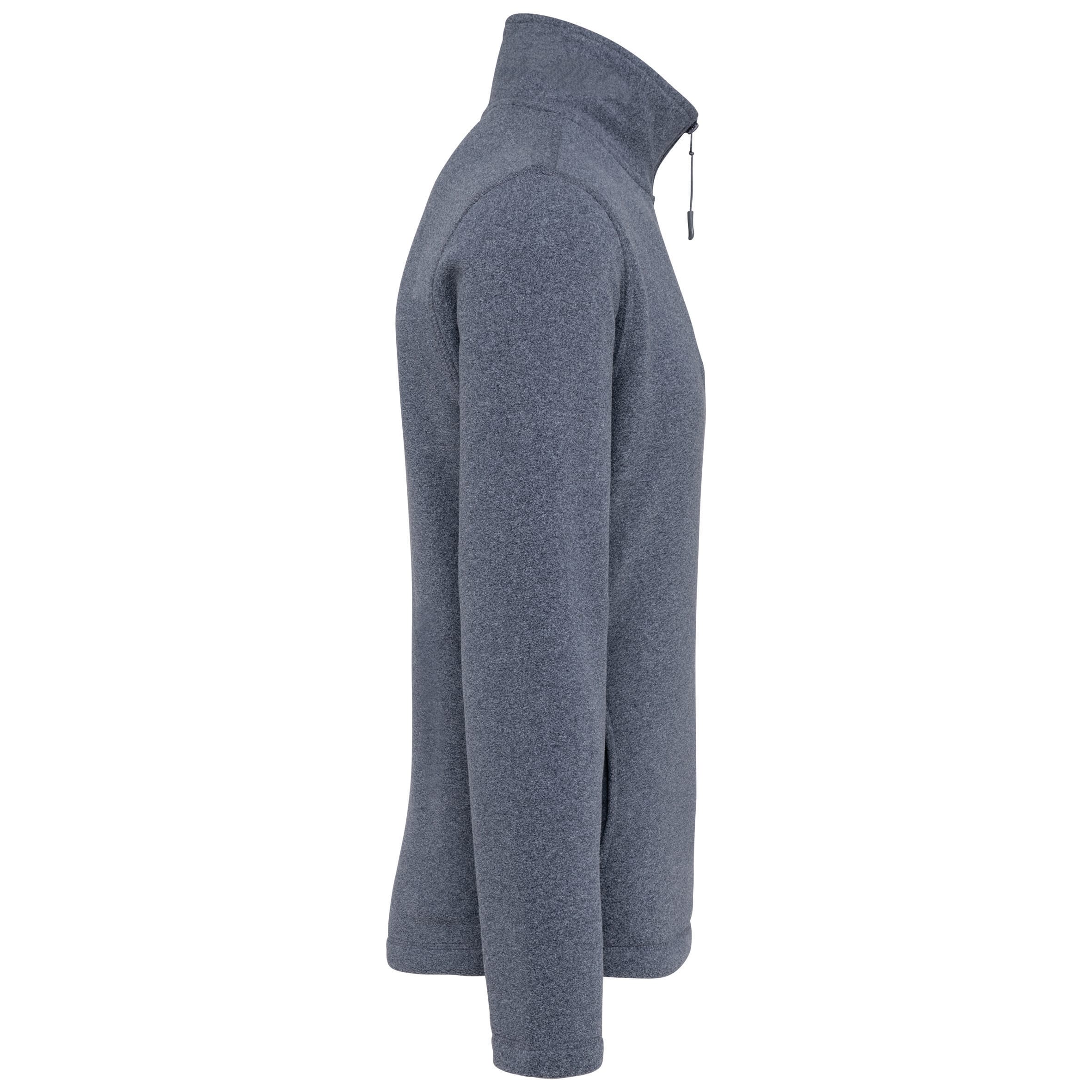 Enzo - Fleece met ritskraag