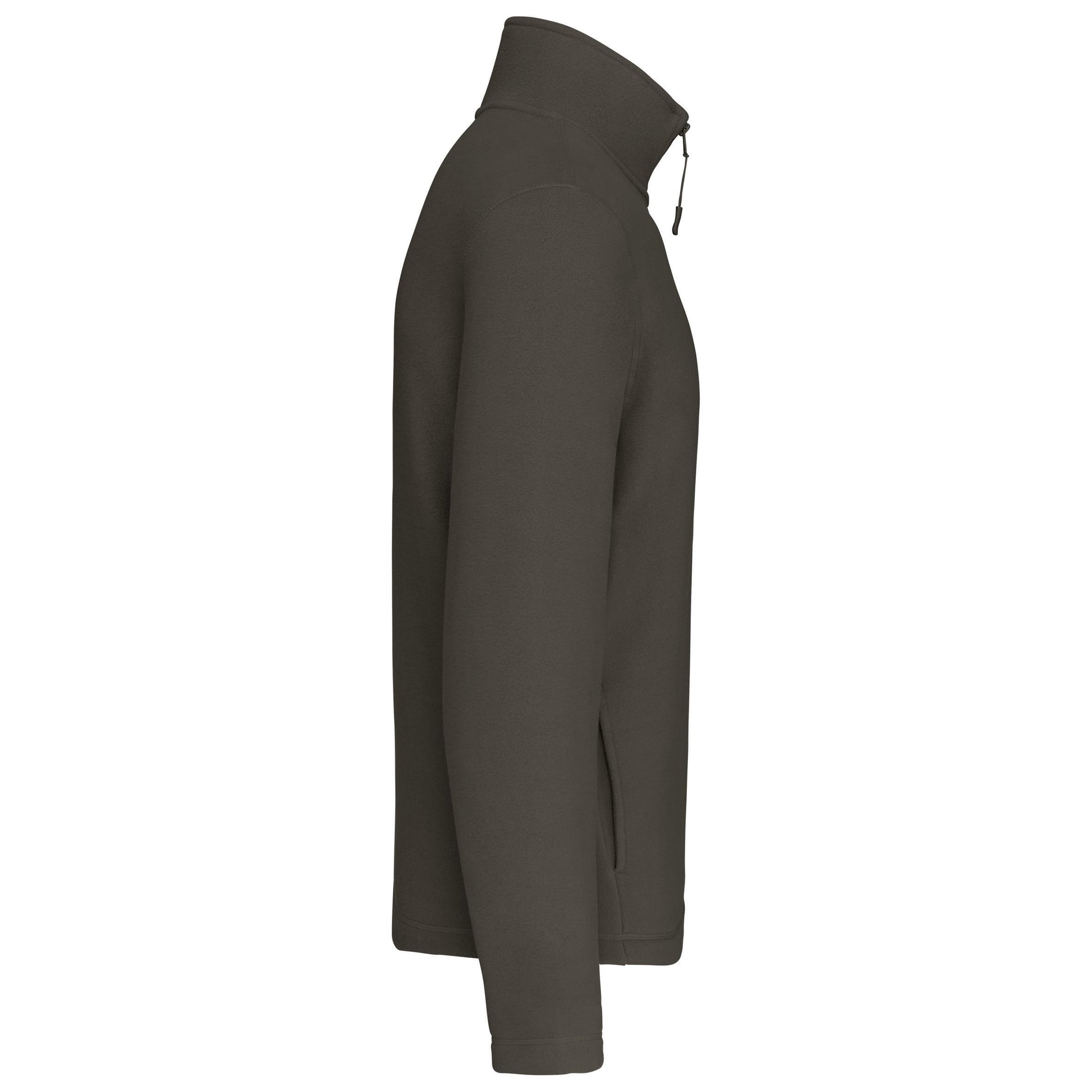 Enzo - Fleece met ritskraag