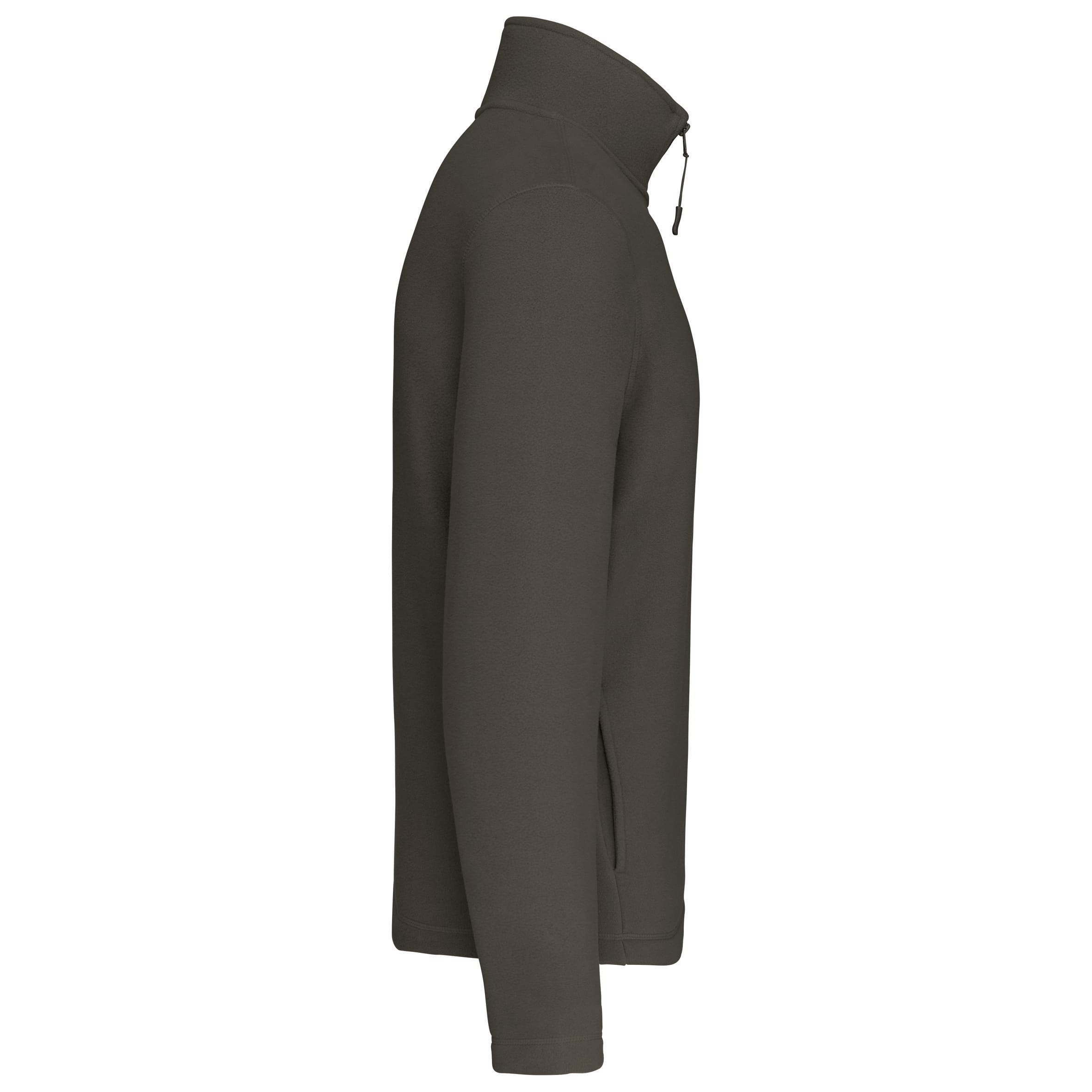 Enzo - Fleece met ritskraag