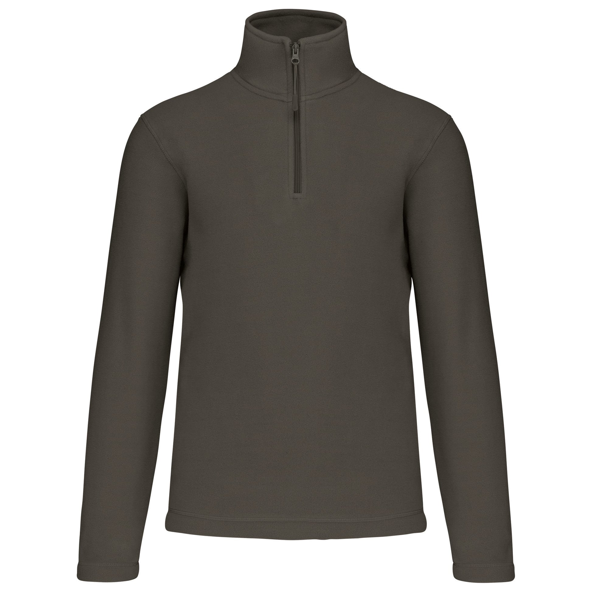 Enzo - Fleece met ritskraag