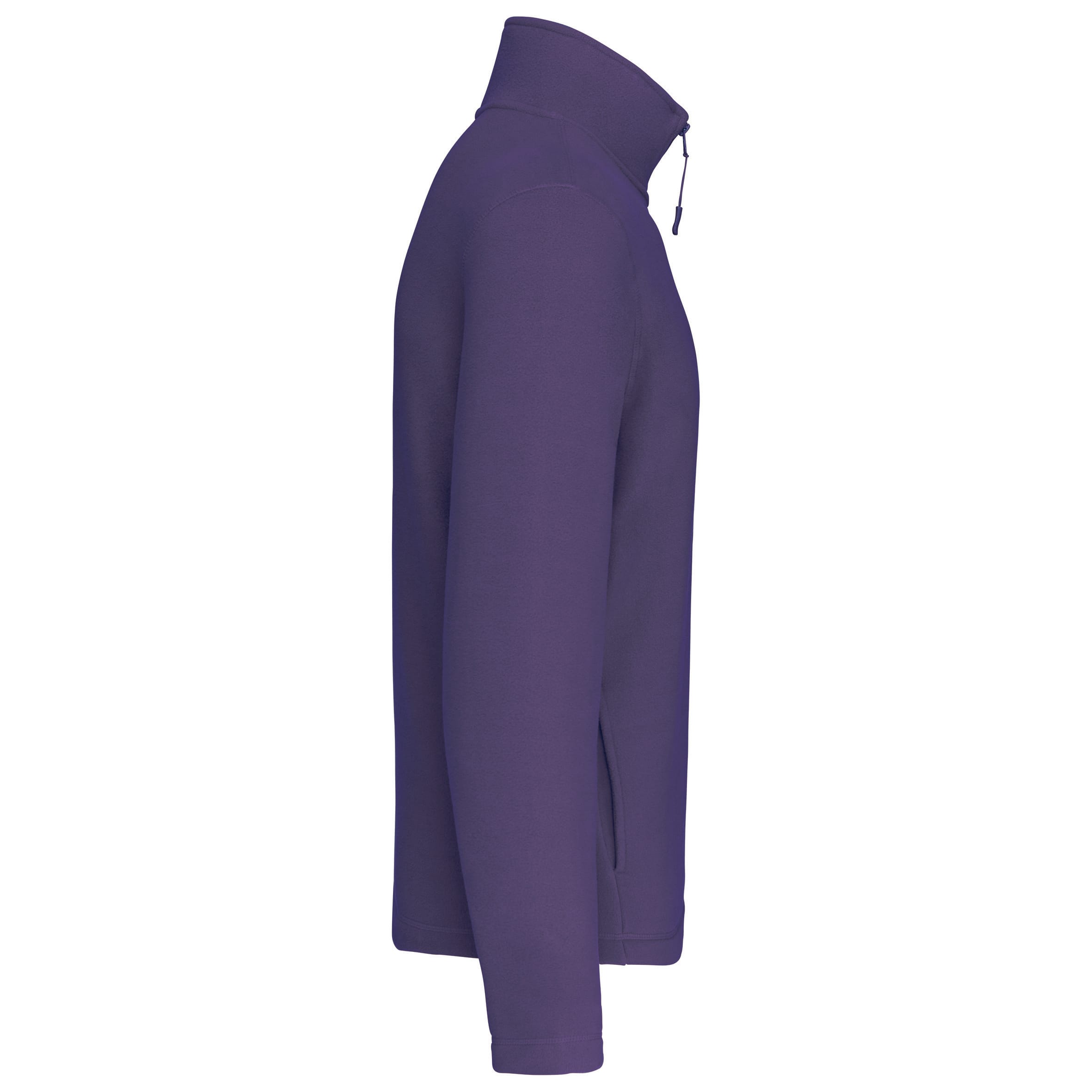 Enzo - Fleece met ritskraag