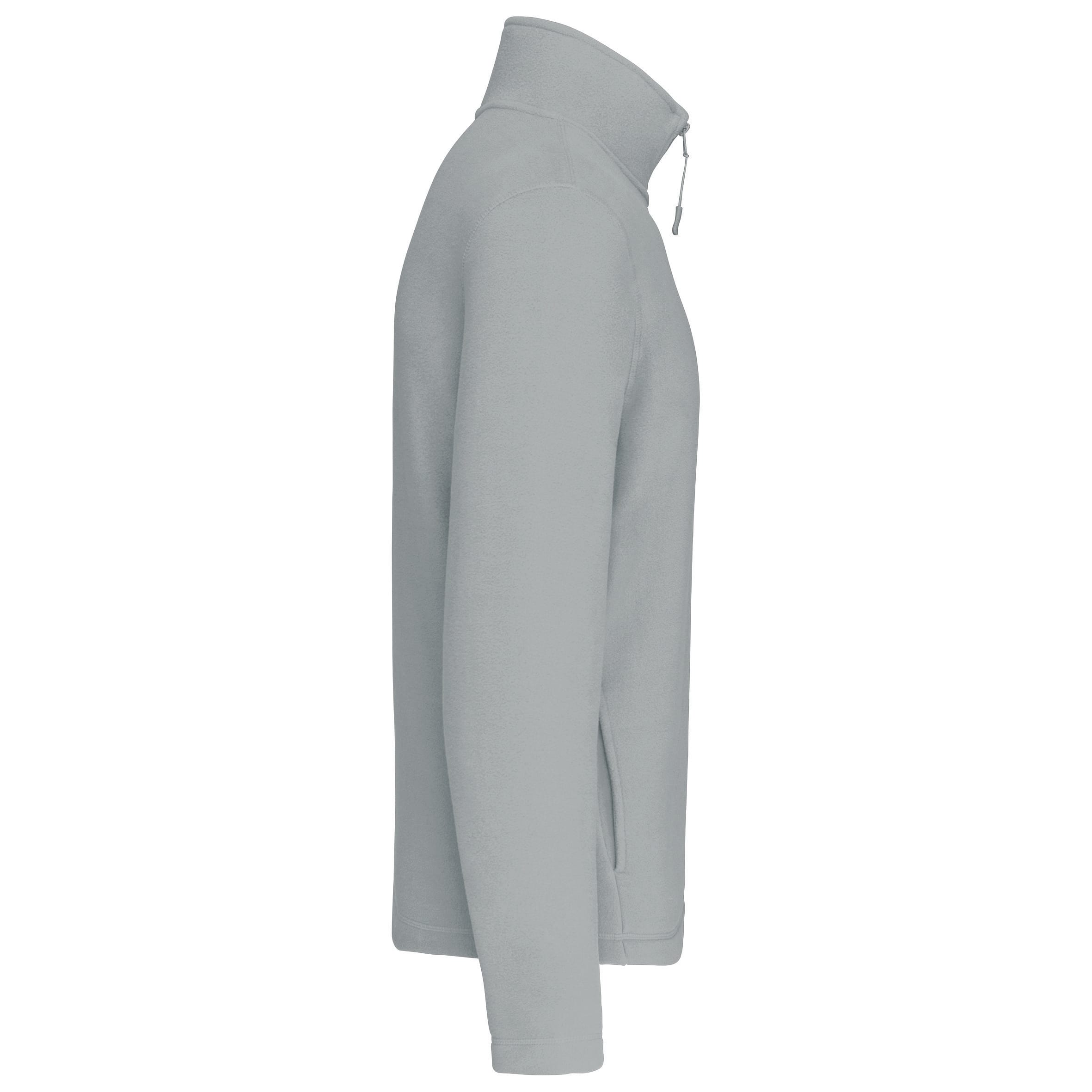 Enzo - Fleece met ritskraag
