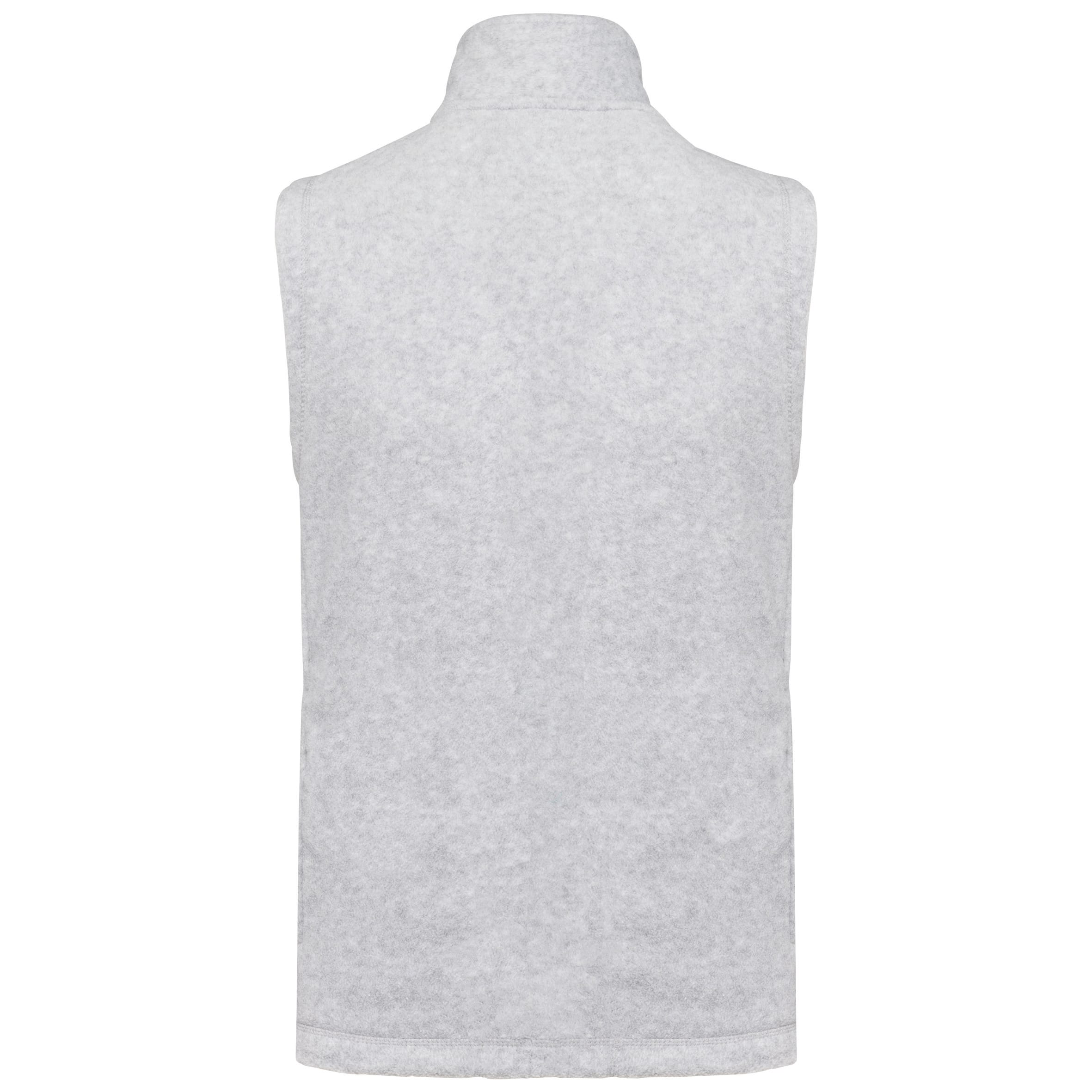 Bodywarmer van microfleece heren