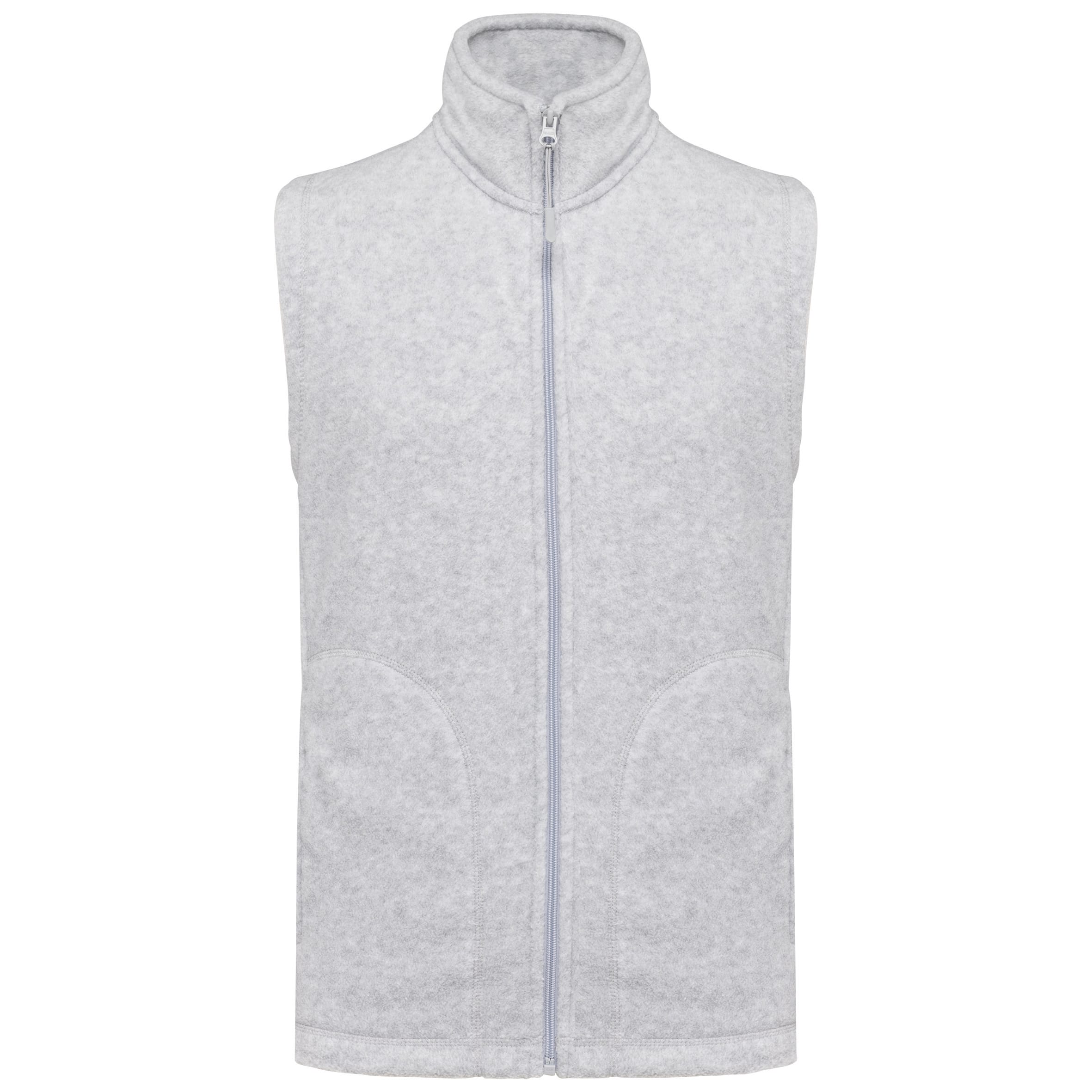Bodywarmer van microfleece heren