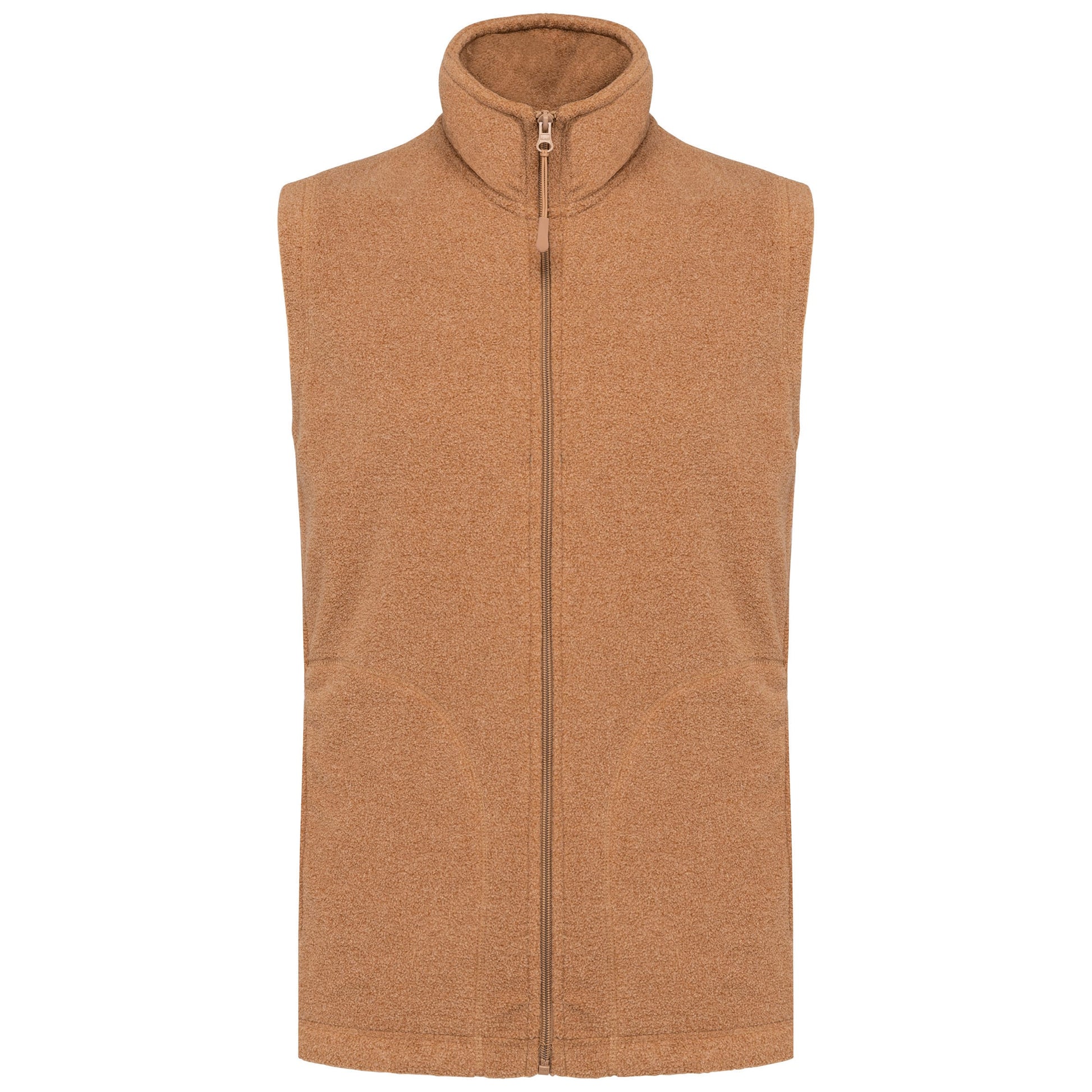 Bodywarmer van microfleece heren
