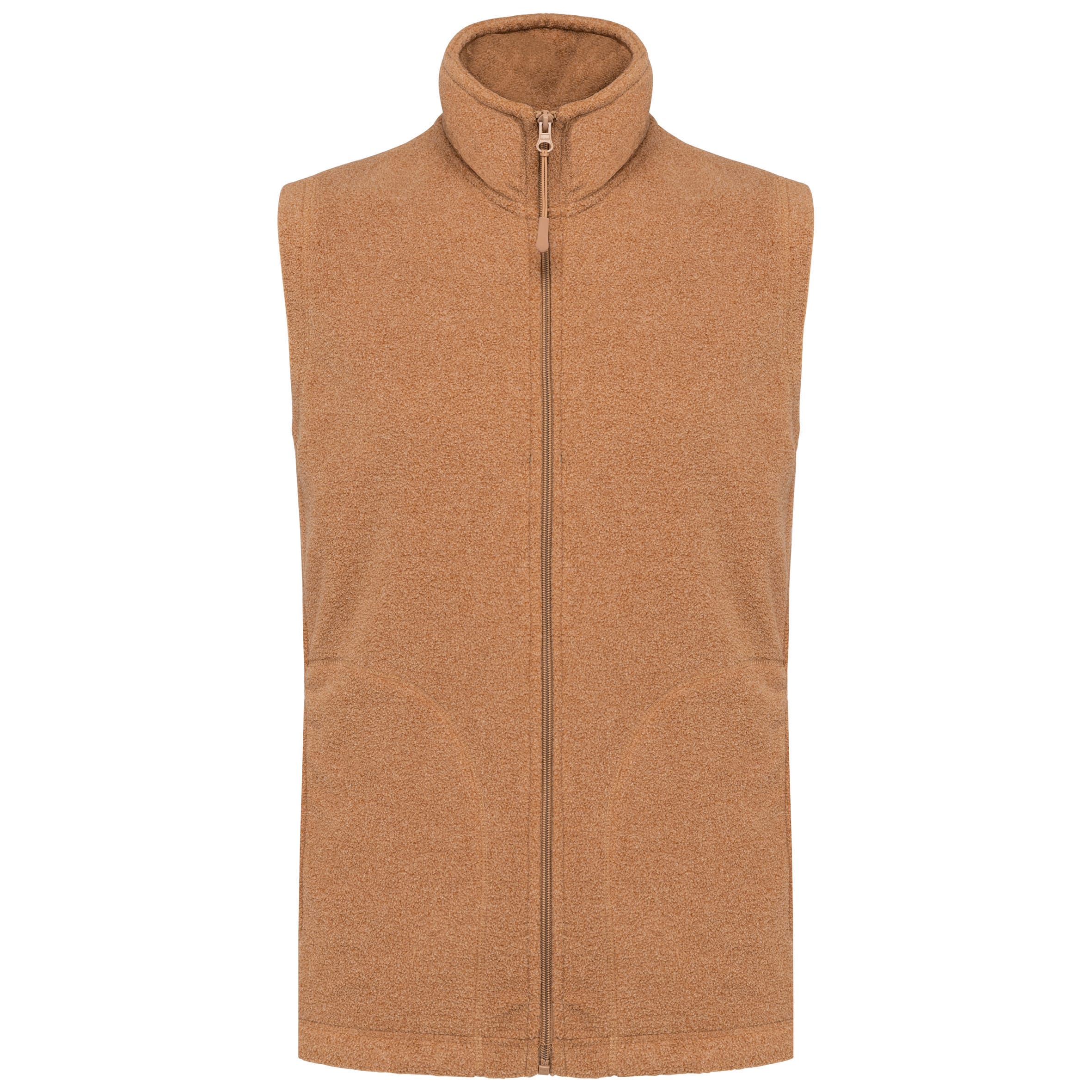 Bodywarmer van microfleece heren