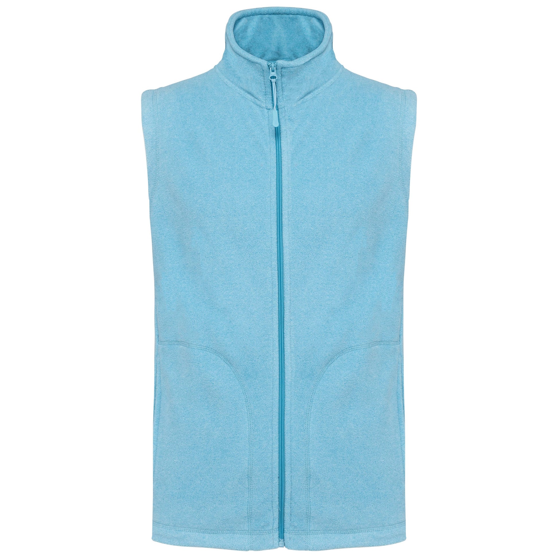 Bodywarmer van microfleece heren